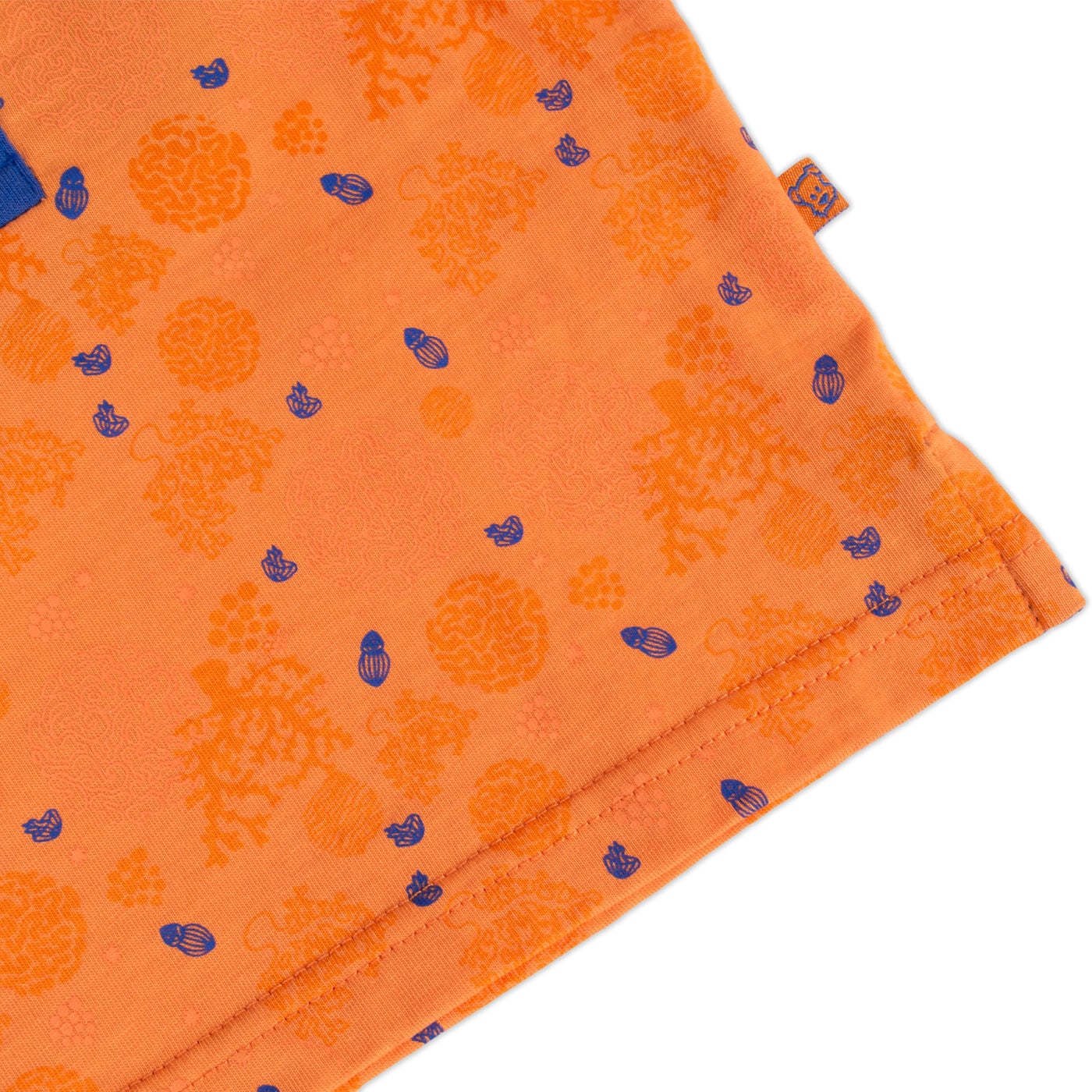 POLERA MANGA CORTA ALGODÓN NIÑO PILLÍN PVY636-23NAR BEBE NARANJA - 4