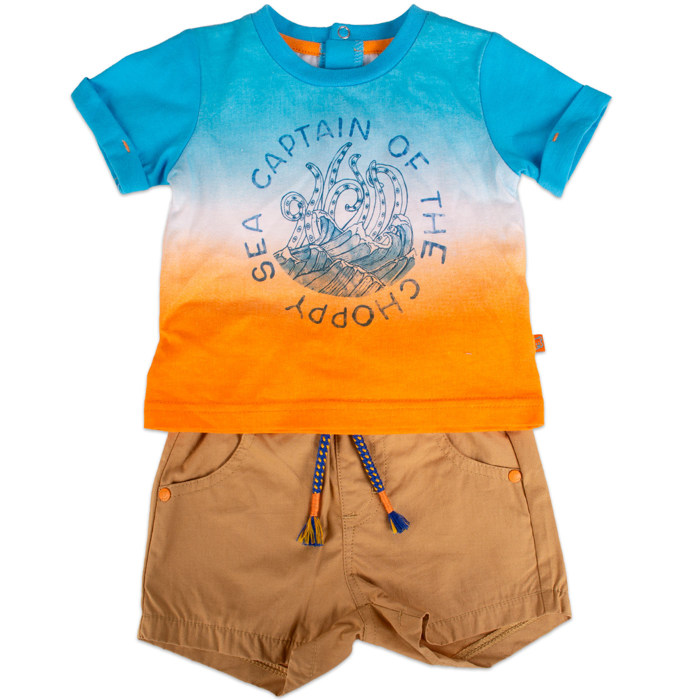 CONJUNTO NIÑO PILLIN AZUL PVY814-23AZP BEBE PETROLEO - 1