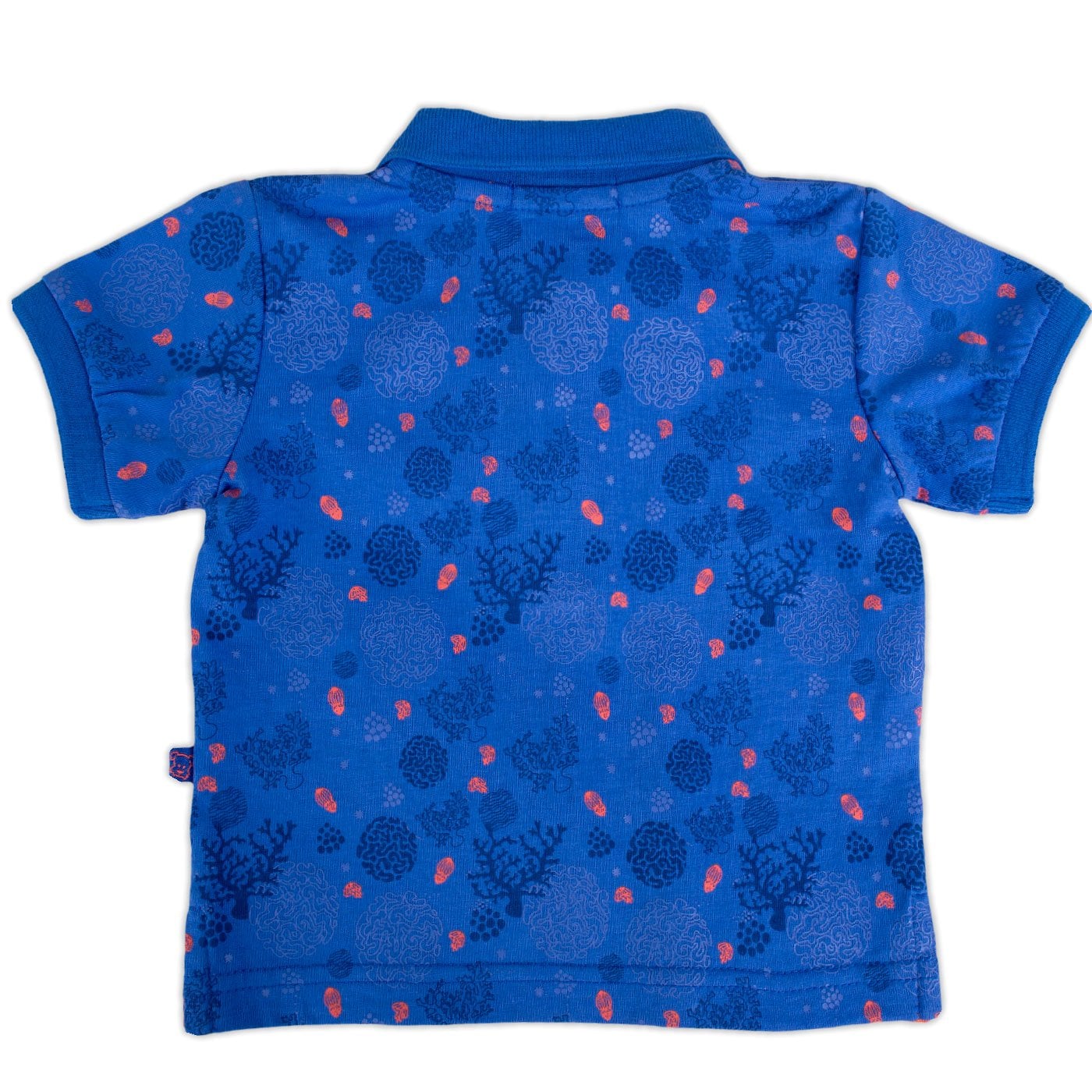 POLERA MANGA CORTA ALGODÓN NIÑO PILLÍN PVY636-23AZP BEBE AZUL PETRÓLEO - 4