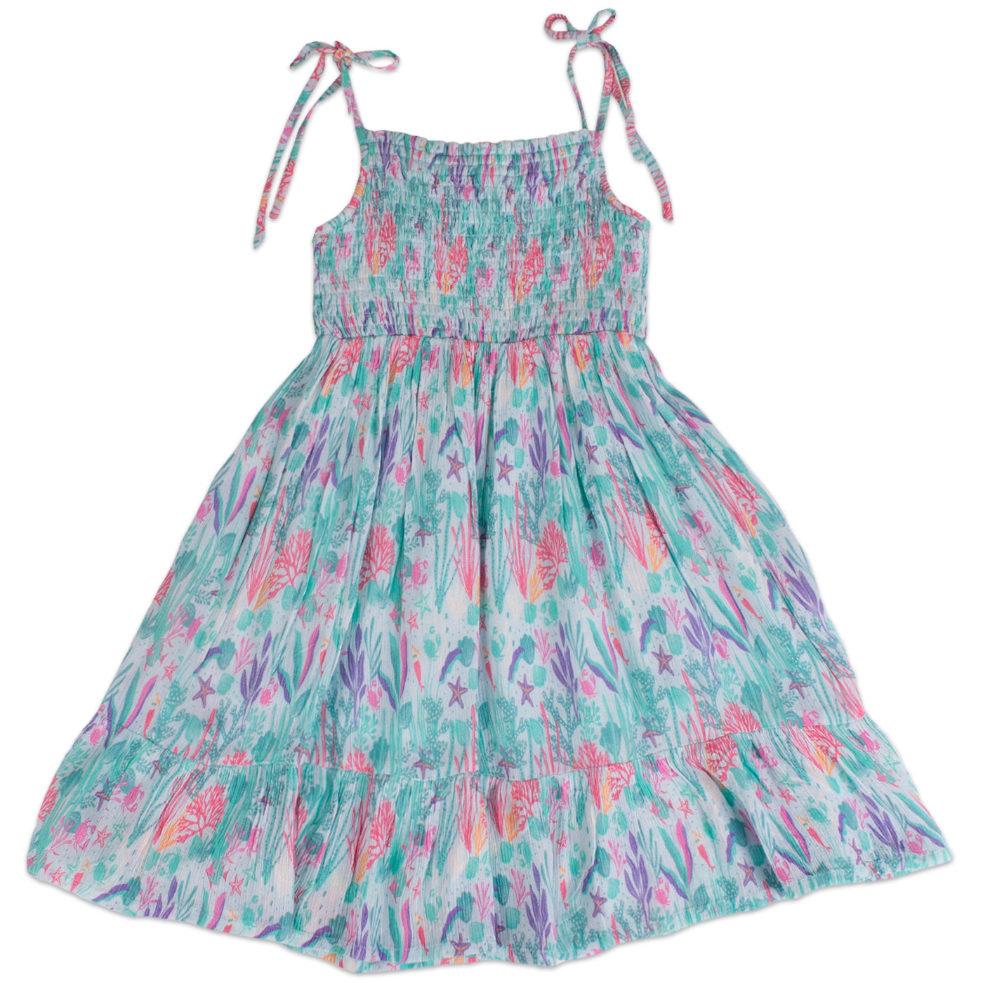 VESTIDO NIÑA PILLIN AGUA PVY824-23AQU - 1
