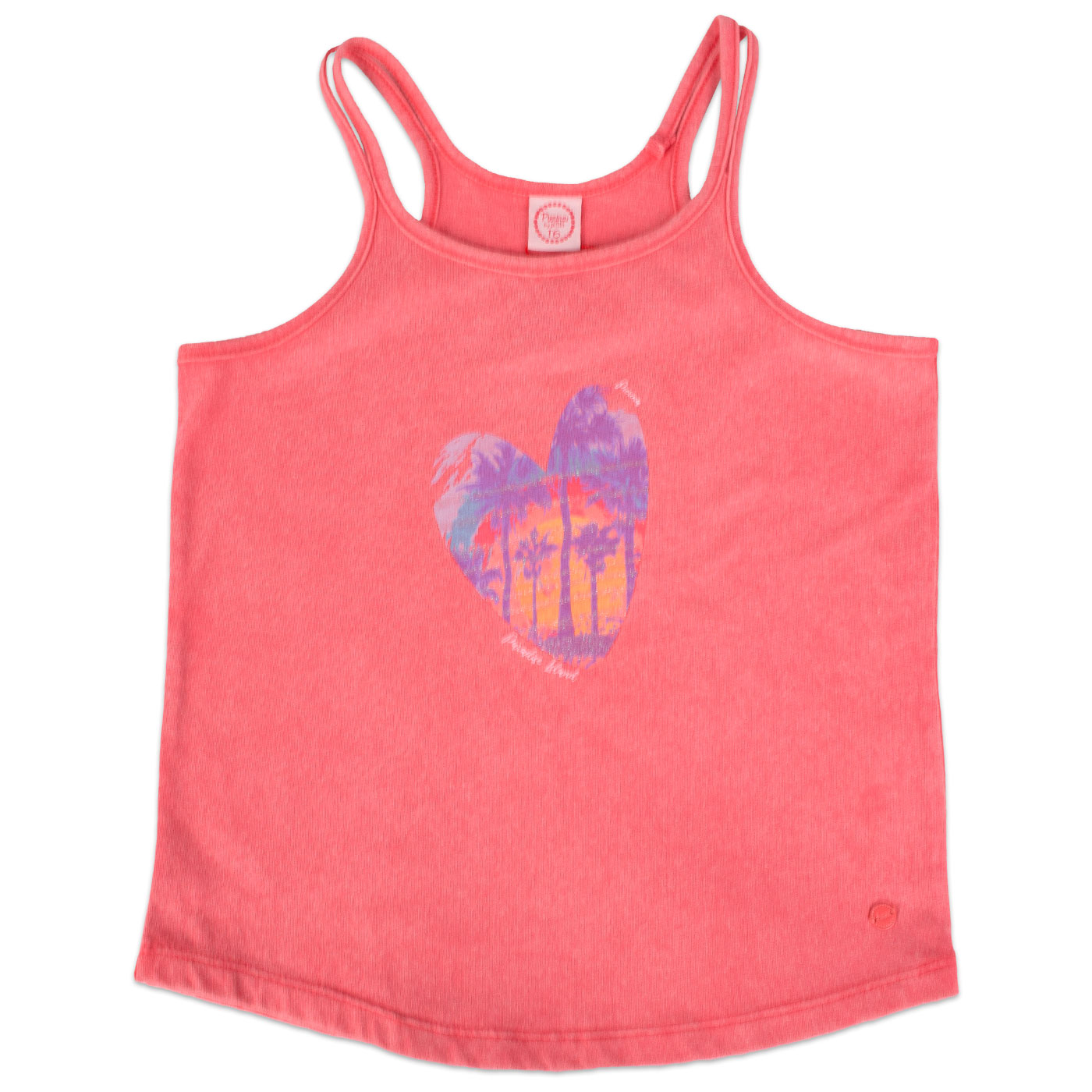POLERA MANGA CORTA ALGODÓN NIÑA PILLÍN PVY670-23FRE ROSA CHICLE - 1