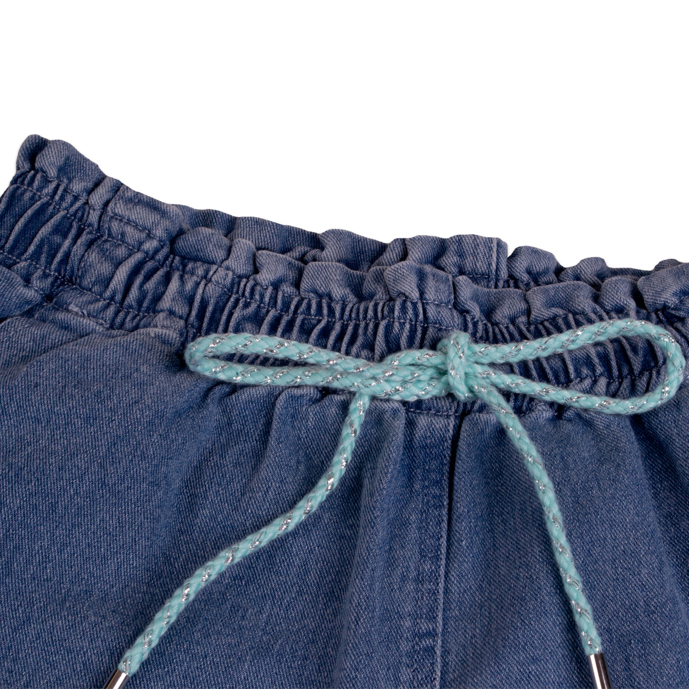 SHORT NIÑA PILLÍN DENIM PVY726-23DEN - 2
