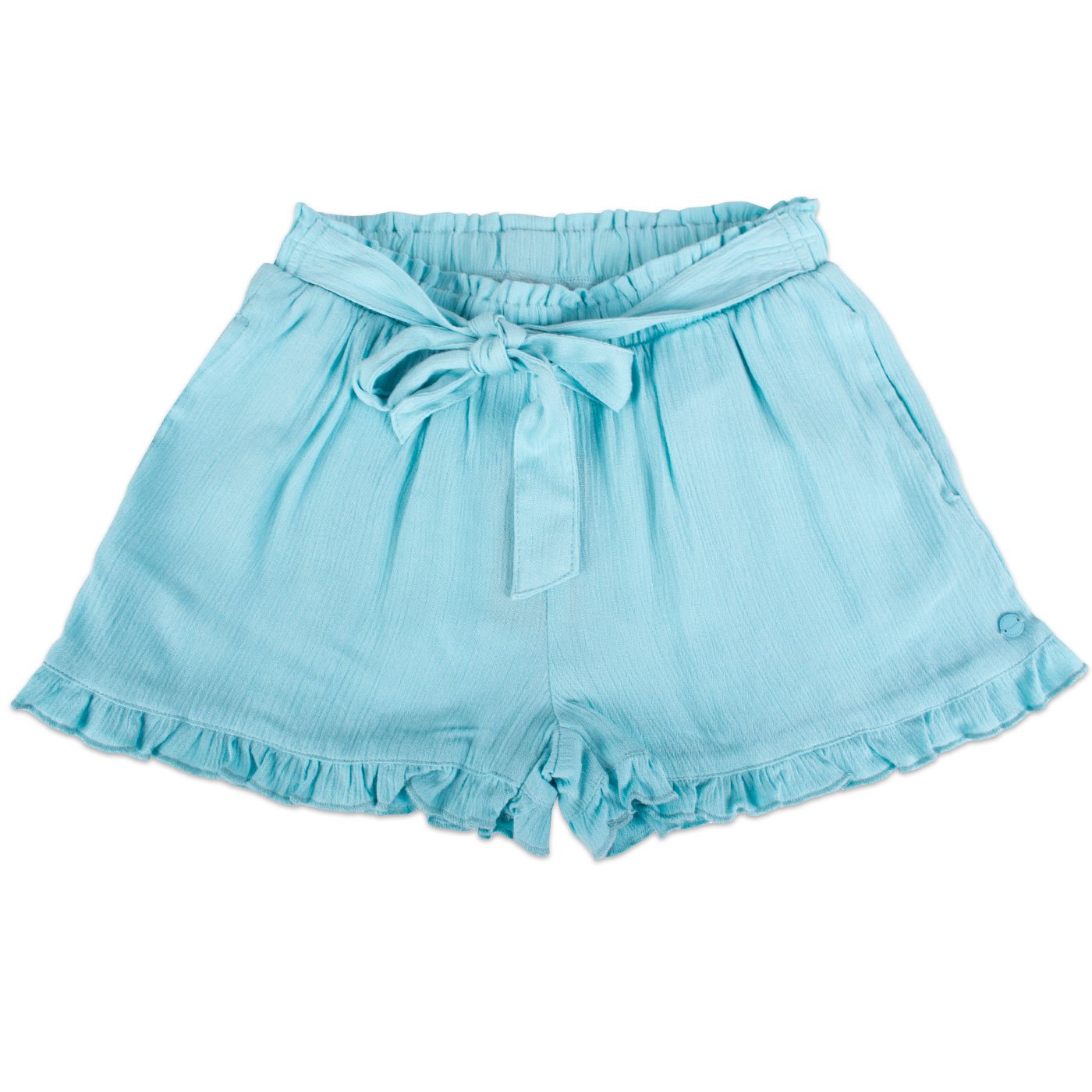 SHORT NIÑA PILLÍN TURQUESA PVY823-23CAL - 1