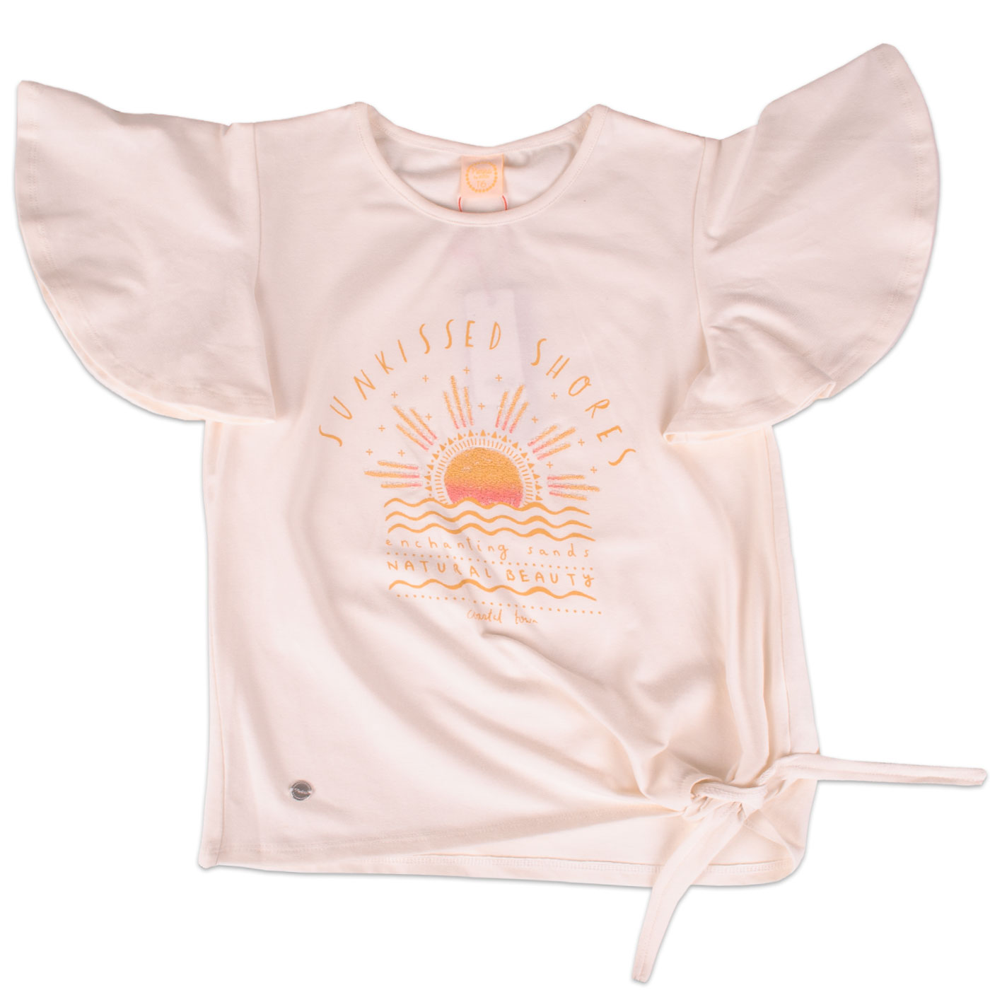 POLERA MANGA CORTA NIÑA PILLÍN PVY672-23BCO BLANCO - 1