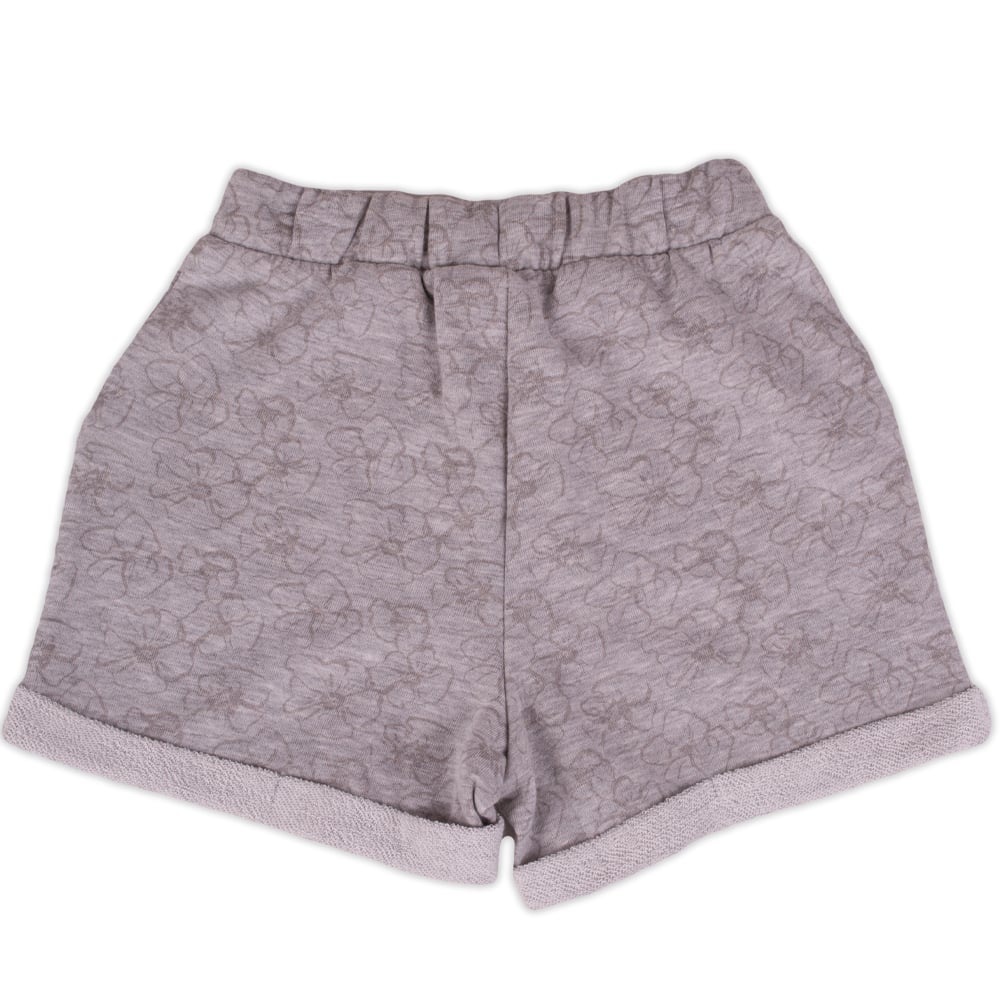 SHORT NIÑA PILLÍN GRIS FRANELA PVY517-23GRI - 3
