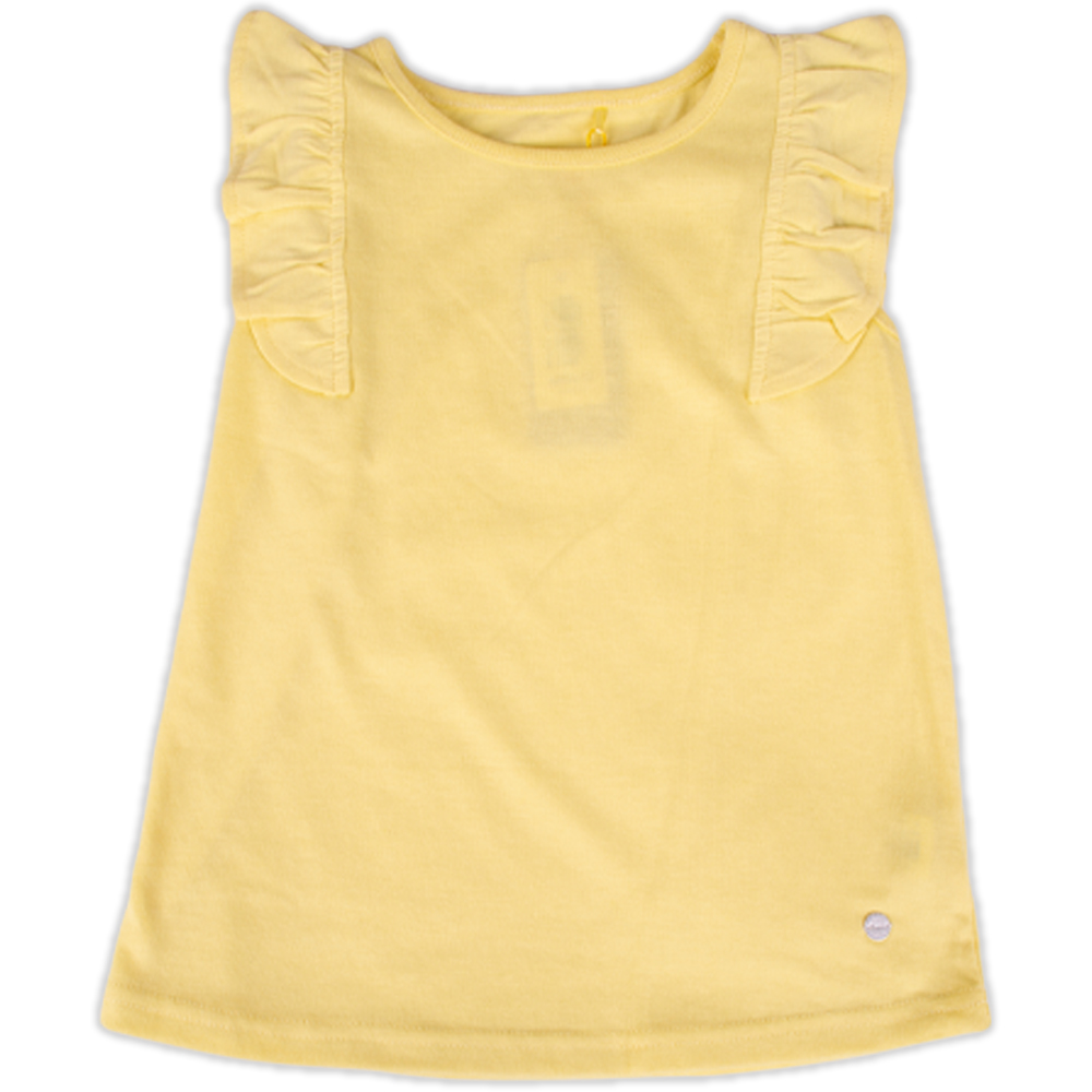 POLERA MANGA CORTA NIÑA AMARILLO PILLIN - 1
