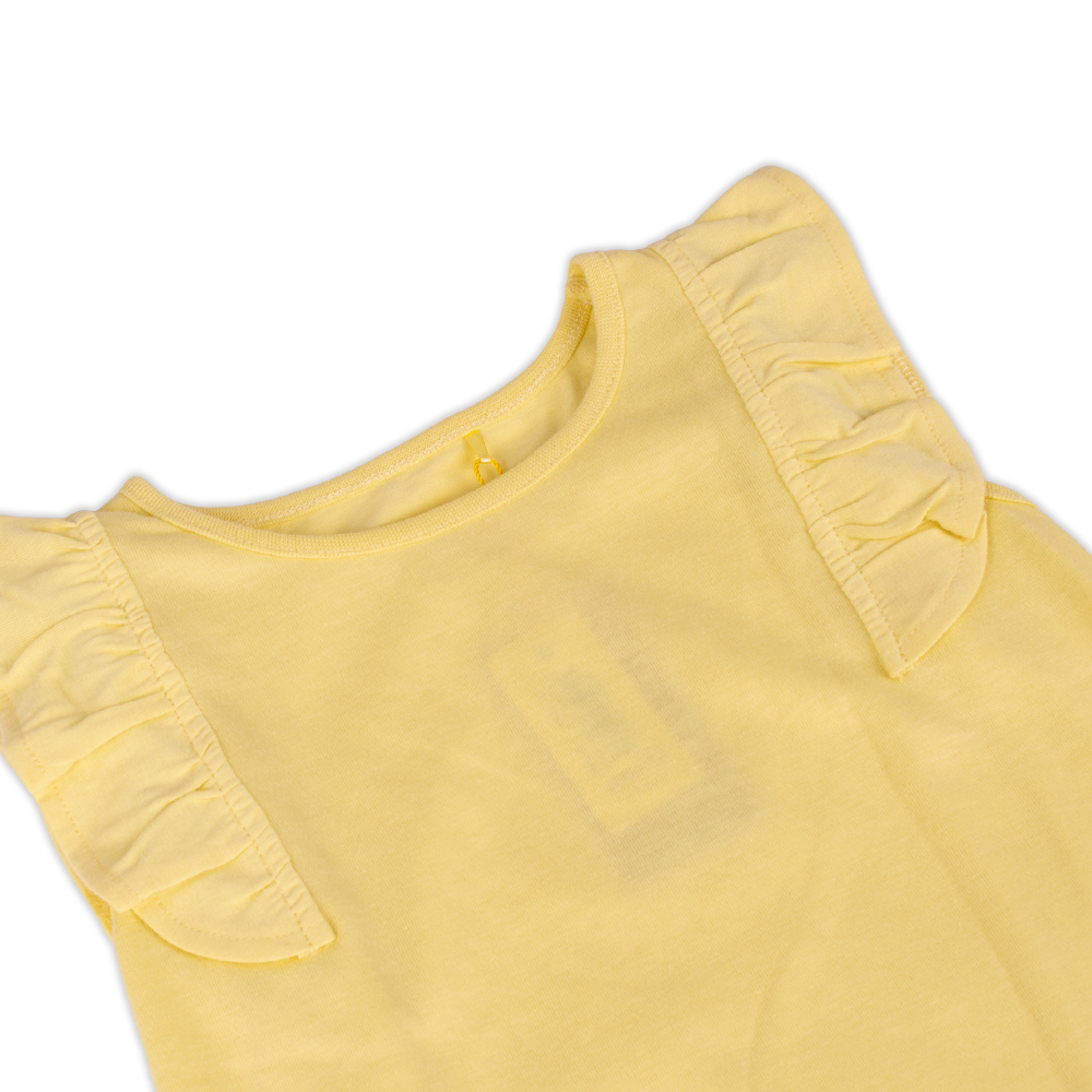 POLERA MANGA CORTA NIÑA AMARILLO PILLIN - 2