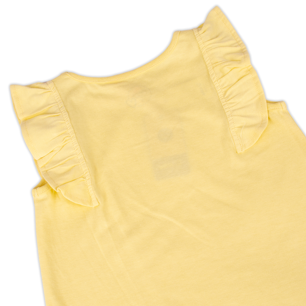 POLERA MANGA CORTA NIÑA AMARILLO PILLIN - 3