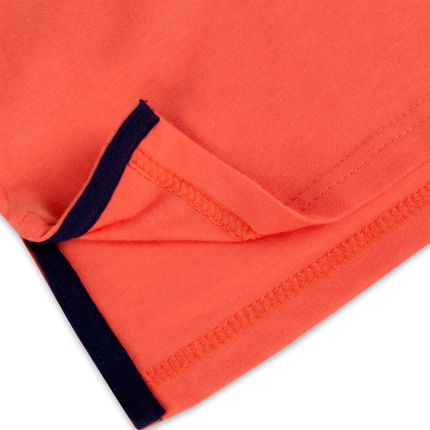 POLERA MANGA CORTA ALGODÓN NIÑO PILLÍN PVY622-23NAR NARANJA - 3