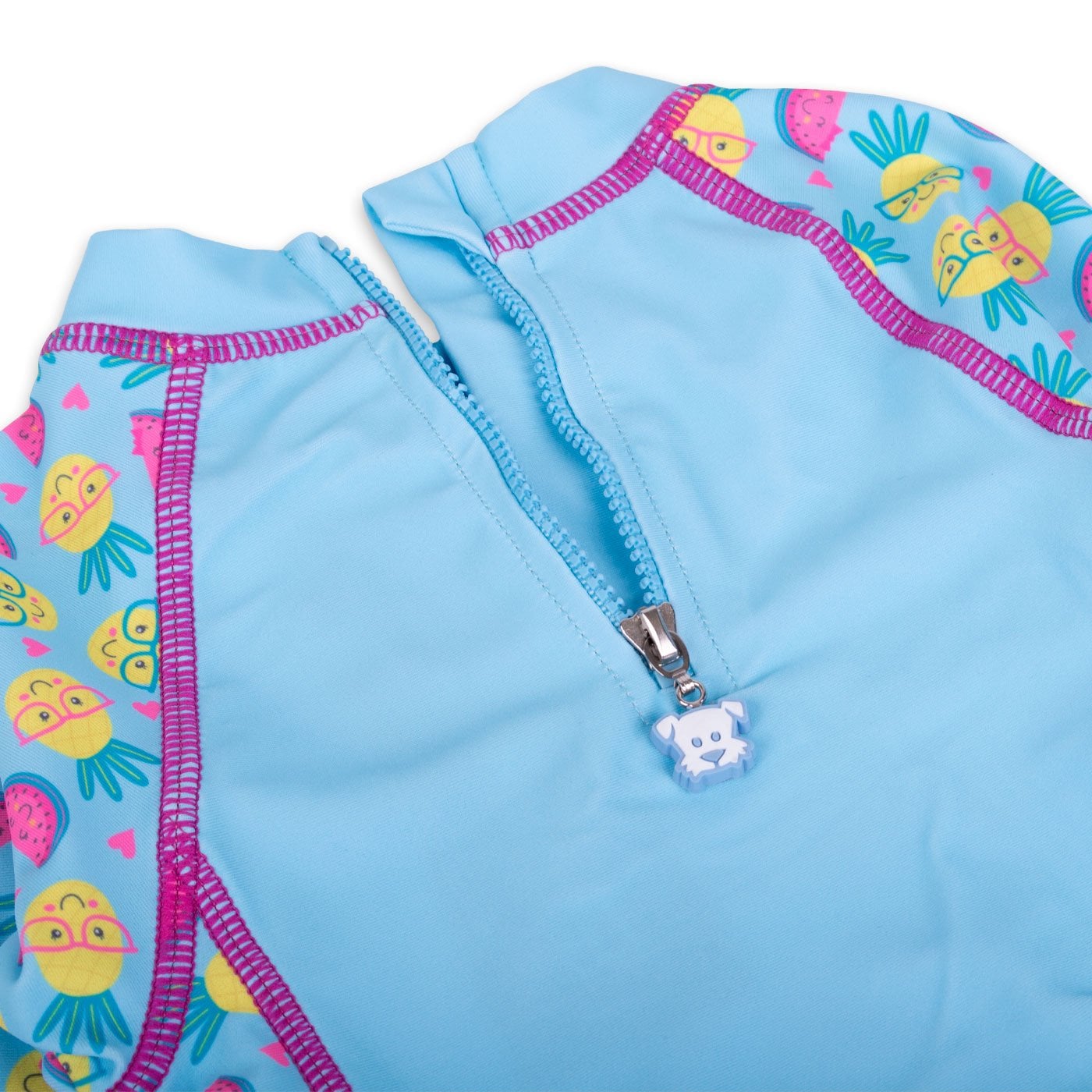 POLERA NIÑA PILLÍN TURQUESA PVY843-23TUR UV + GORRO BEBÉ - 4