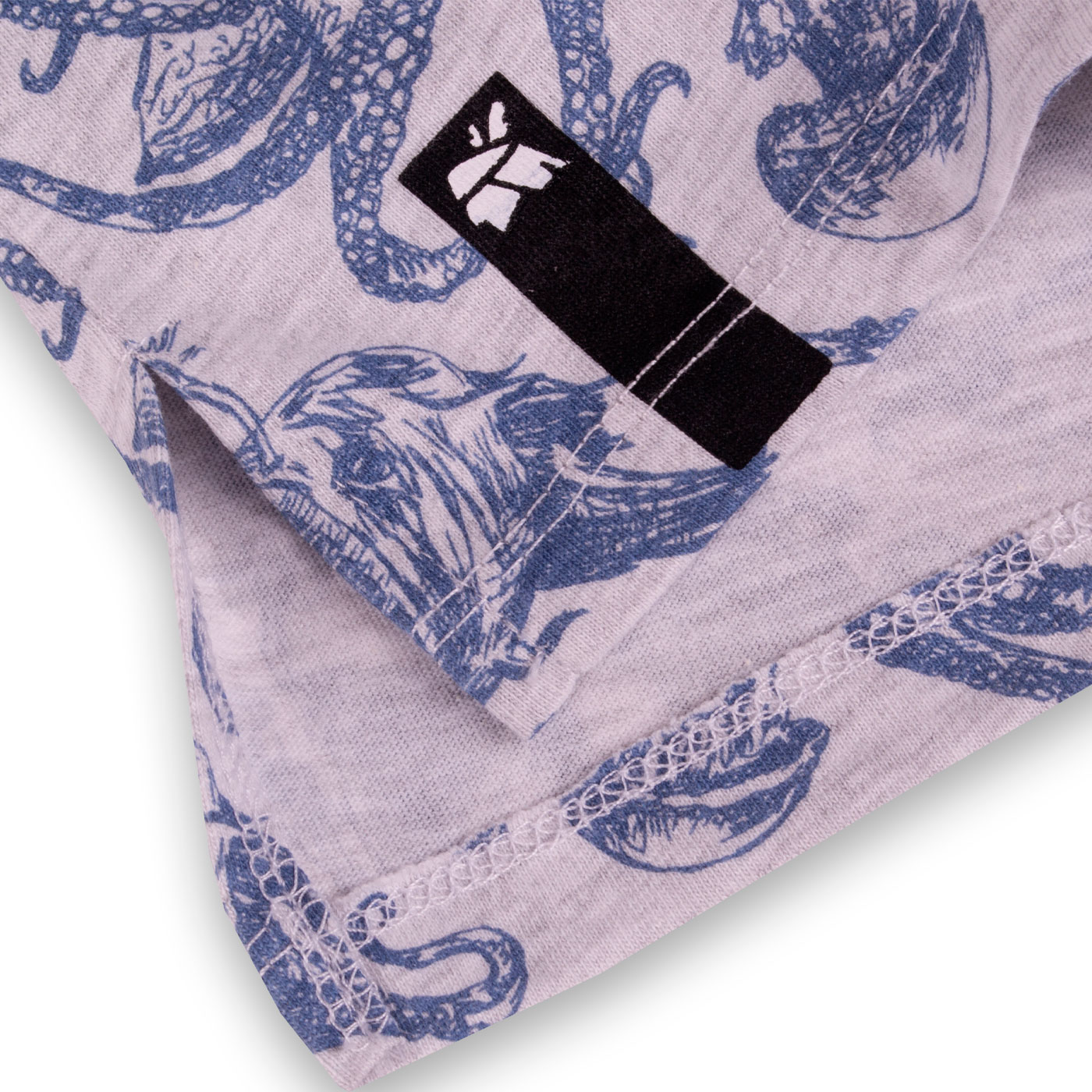 POLERA MANGA CORTA ALGODÓN NIÑO PILLÍN PVY660-23MLG GRIS CLARO - 3