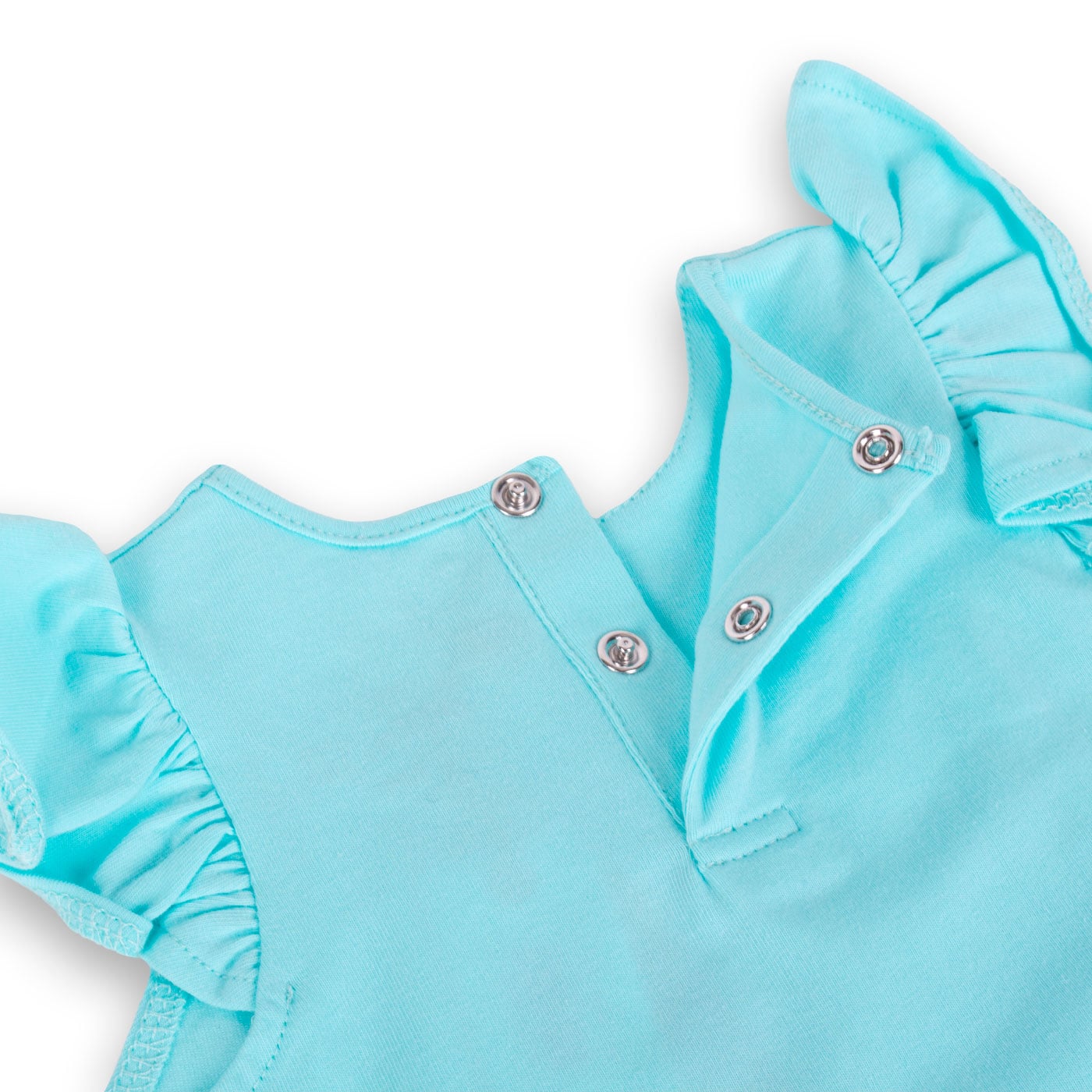 POLERA MANGA CORTA ALGODÓN NIÑA PILLÍN PVY633-23AQU BEBE AGUA - 3