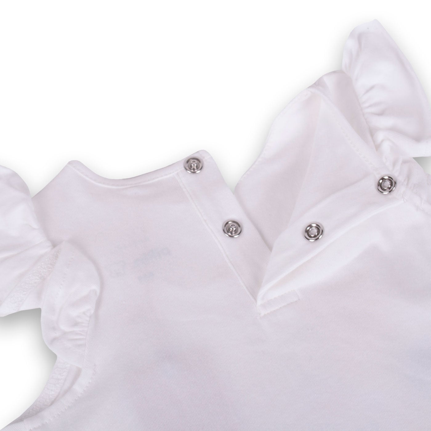 POLERA MANGA CORTA ALGODÓN NIÑA PILLÍN PVY633-23BCO BEBE BLANCO - 3