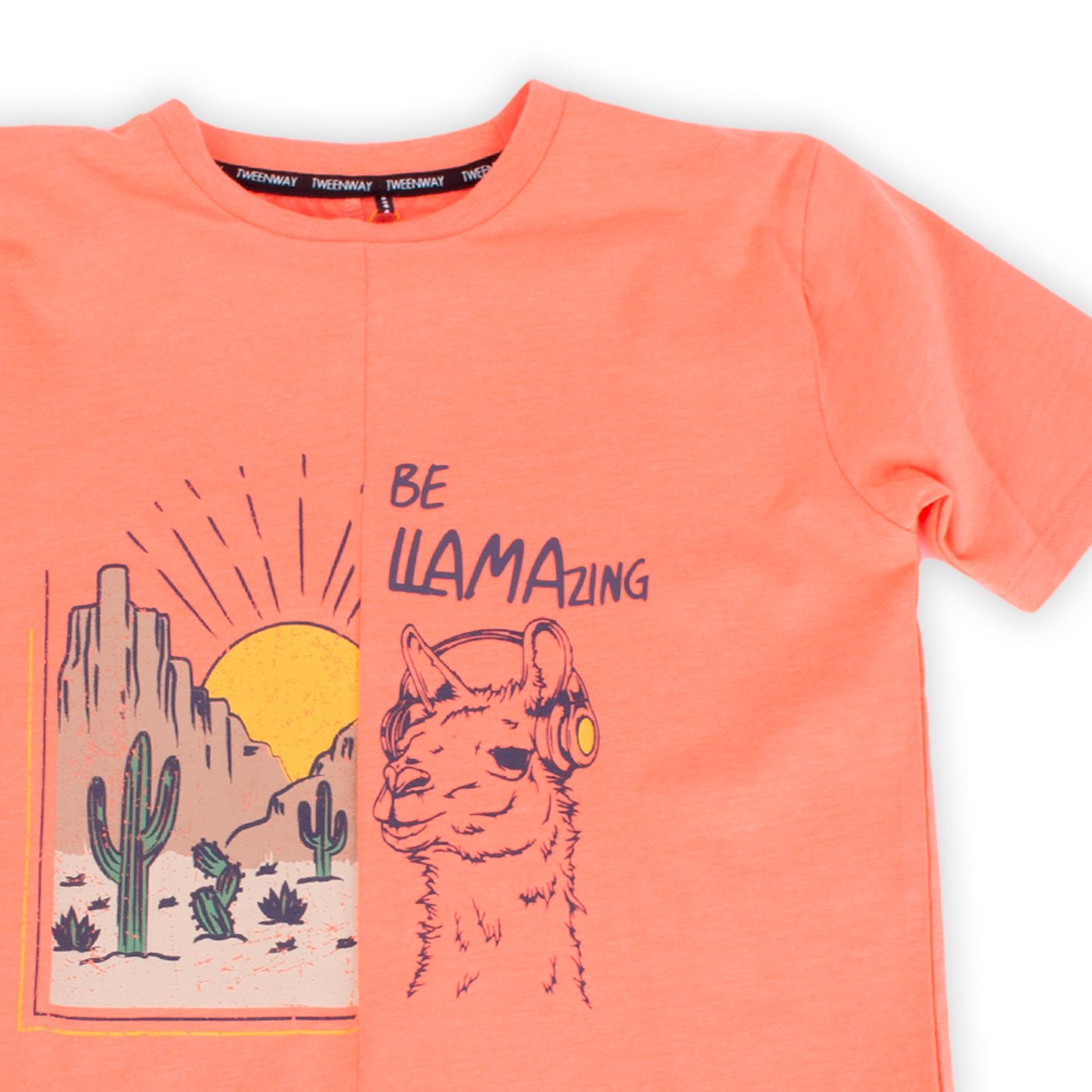 POLERA NIÑO NARANJA PILLIN - 2