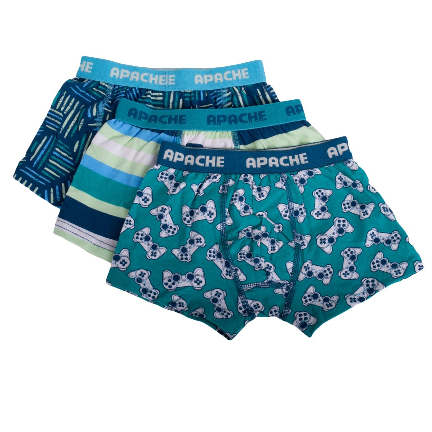 SET BOXER NIÑO PILLÍN MULTICOLOR PRW136SUR 3 PZAS - 1