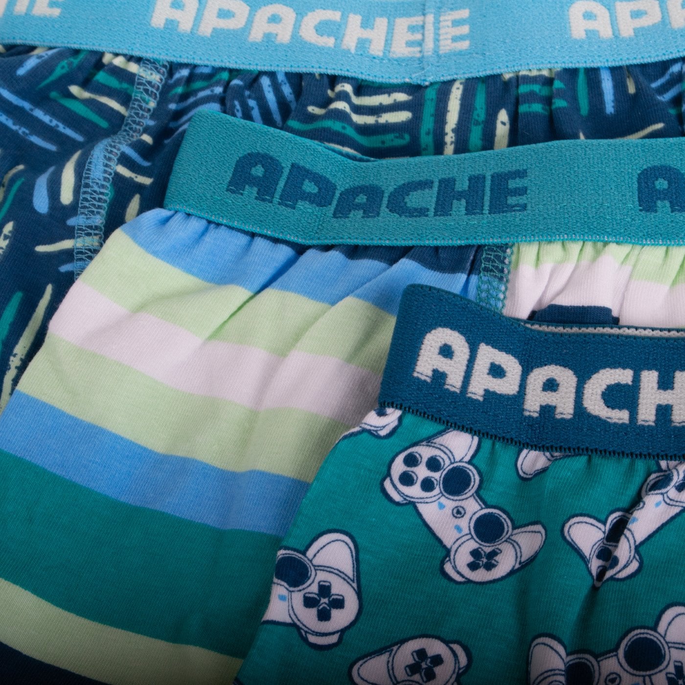 SET BOXER NIÑO PILLÍN MULTICOLOR PRW136SUR 3 PZAS - 2