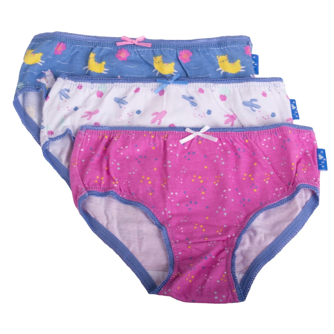 SET CALZONES ALGODÓN NIÑA PILLÍN MULTICOLOR PRW139SUR 3 PZAS - 1