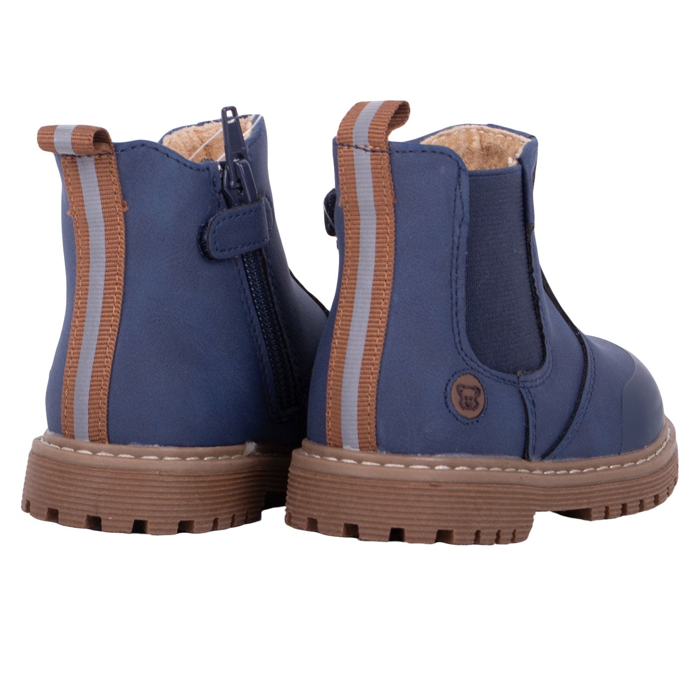 BOTIN BEBE NIÑO AZUL PILLIN - 4