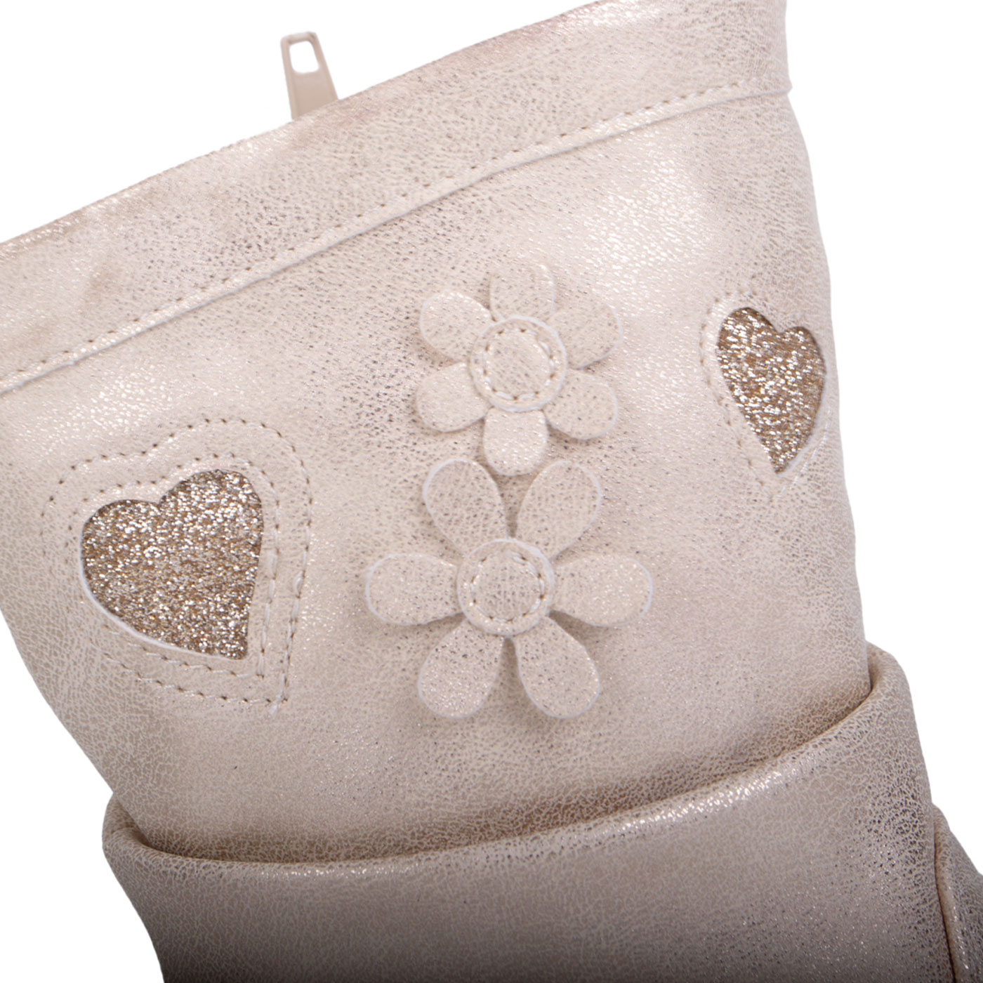 BOTA BEBE NIÑA DORADO PILLIN - 4