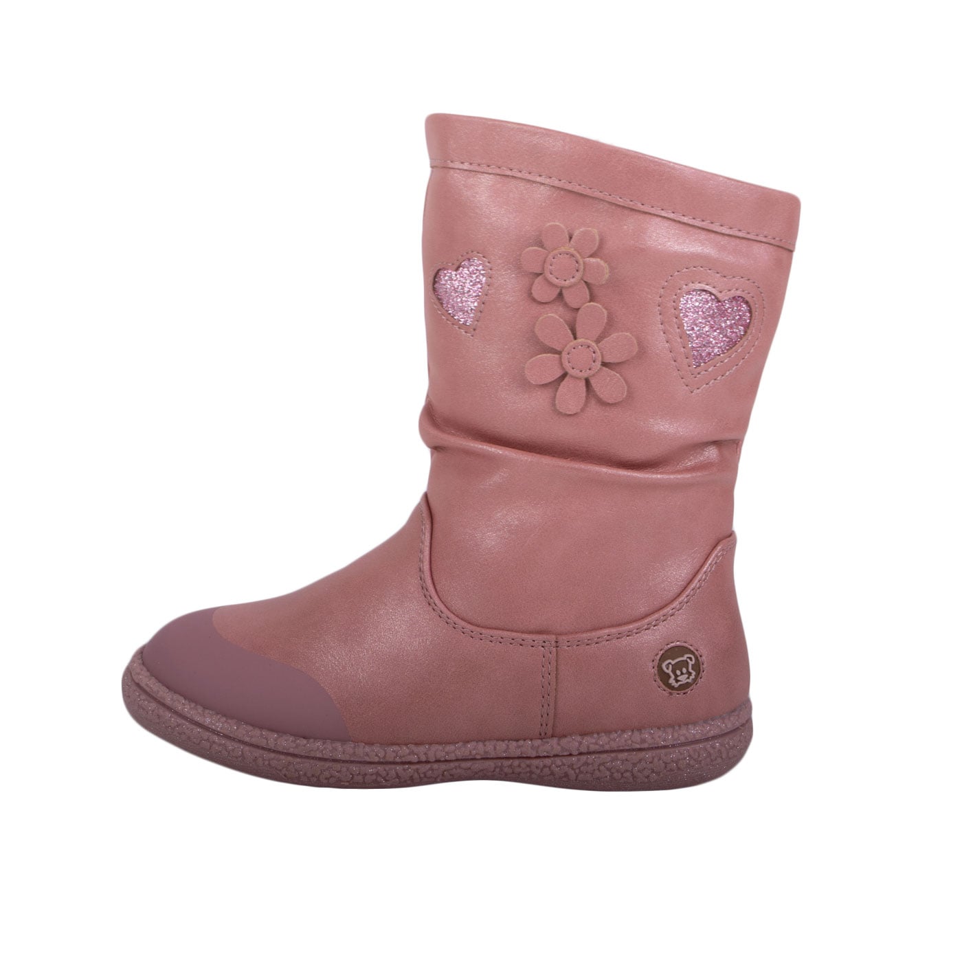 BOTA BEBE NIÑA ROSADO PILLIN - 3