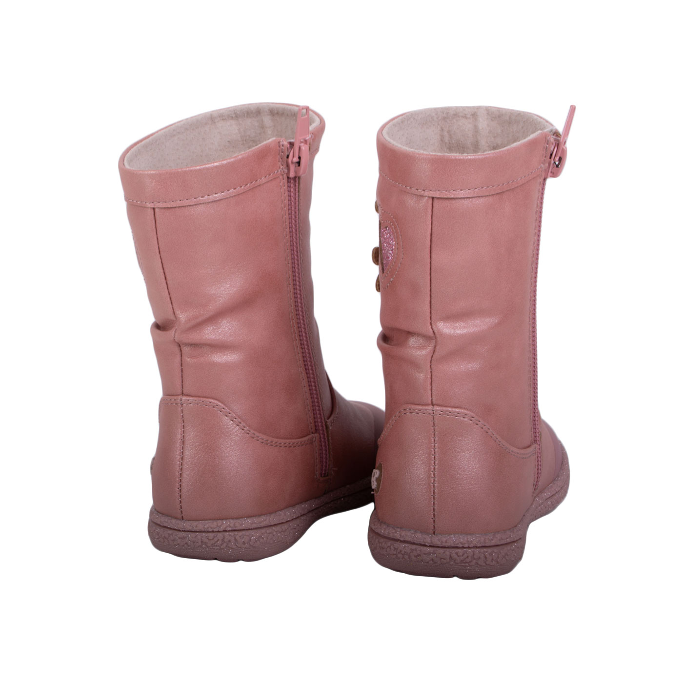 BOTA BEBE NIÑA ROSADO PILLIN - 4