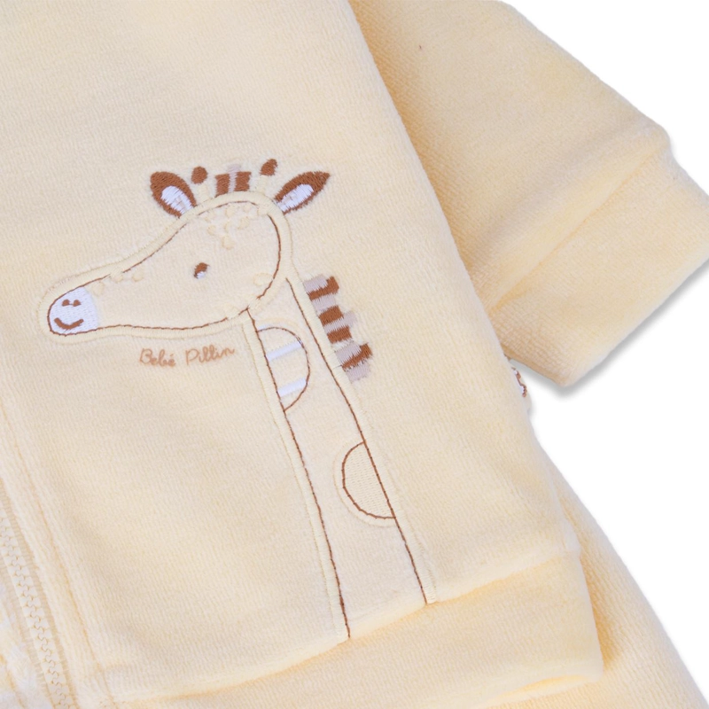 CONJUNTO UNISEX PILLIN VAINILLA PVZ303-24VAI BEBE - 2