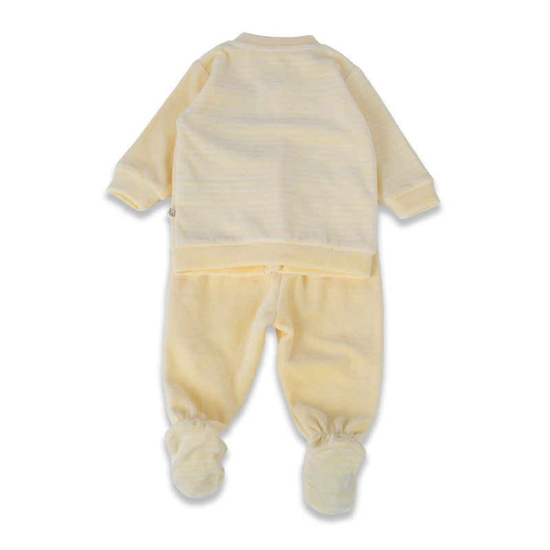 CONJUNTO UNISEX PILLIN VAINILLA PVZ303-24VAI BEBE - 5