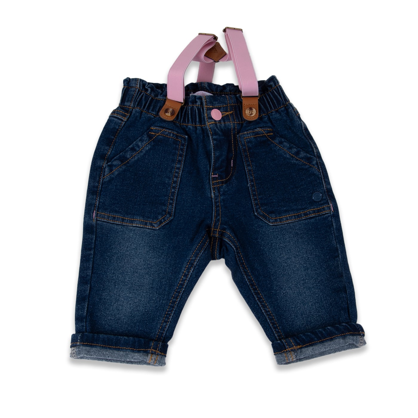 JEANS BEBÉ NIÑA DENIM PILLIN - 1