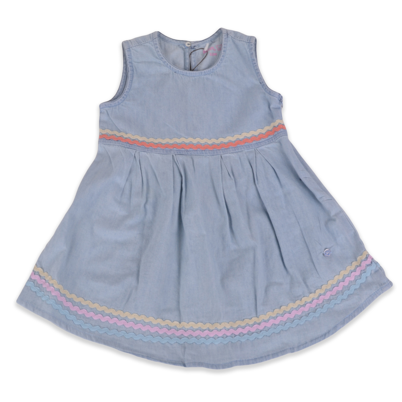 VESTIDO BEBÉ NIÑA CELESTE PILLIN - 1