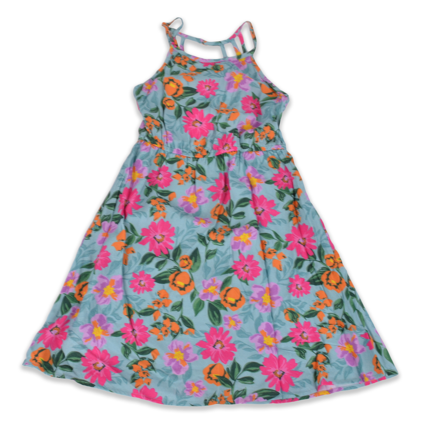 VESTIDO NIÑA VERDE PILLIN - 1