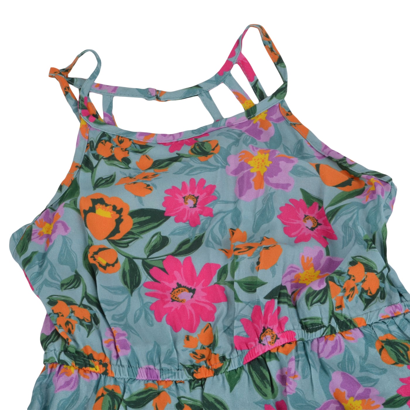VESTIDO NIÑA VERDE PILLIN - 2