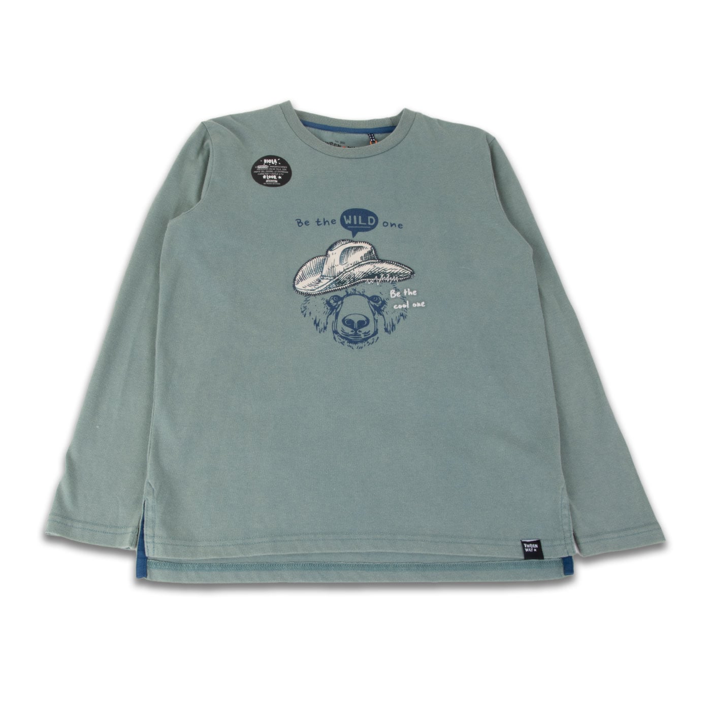 POLERA NIÑO VERDE PILLIN - 1