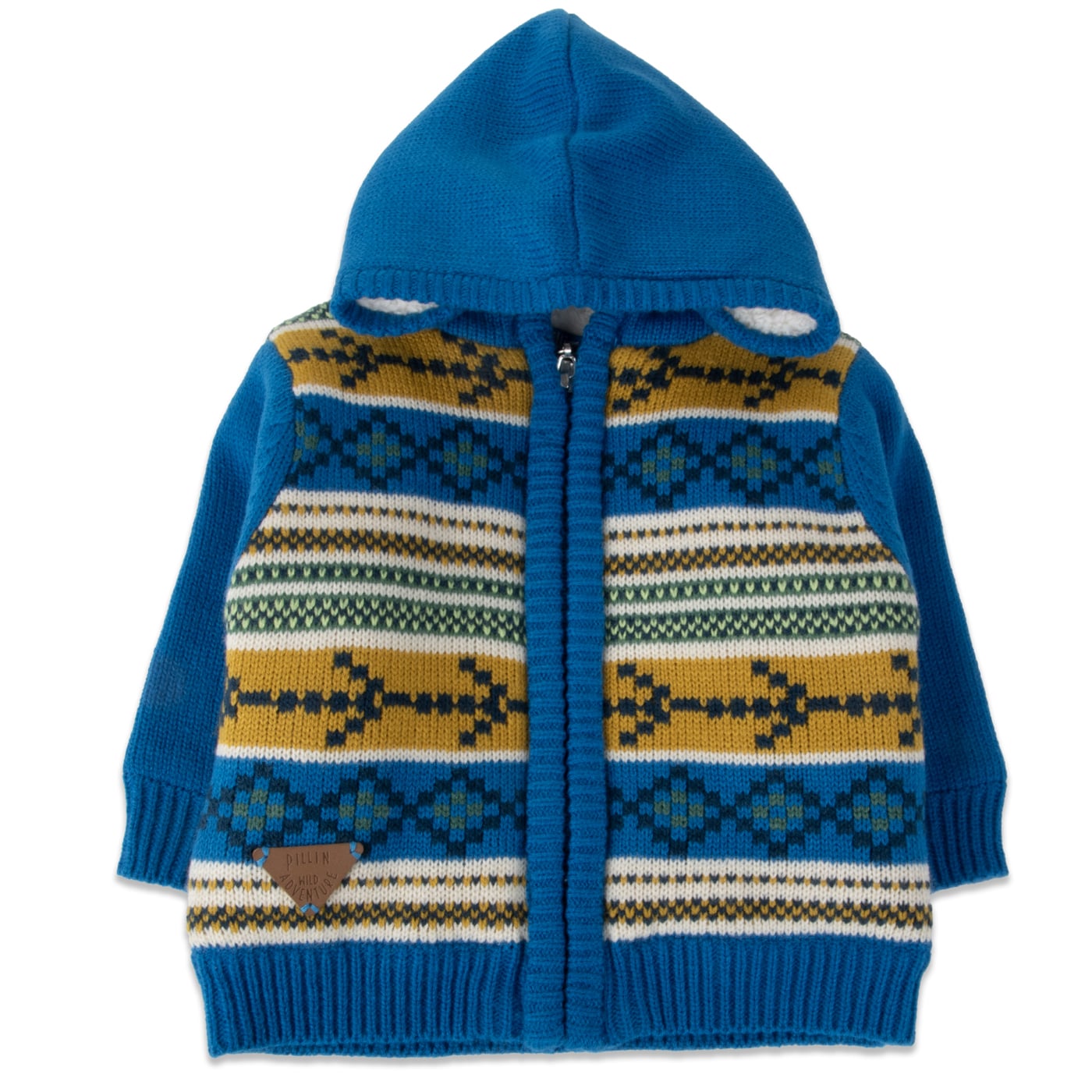 CHALECO BEBÉ NIÑO AZUL PILLIN - 1