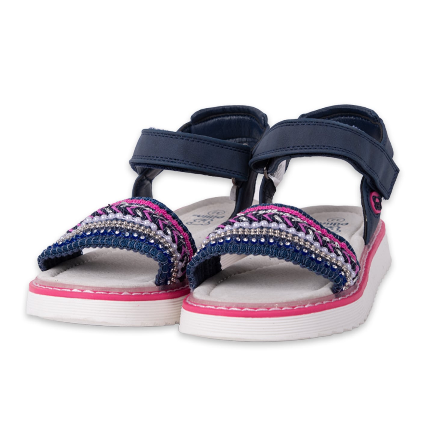 SANDALIAS NIÑA PILLÍN PZA412-24AZU AZUL - 1