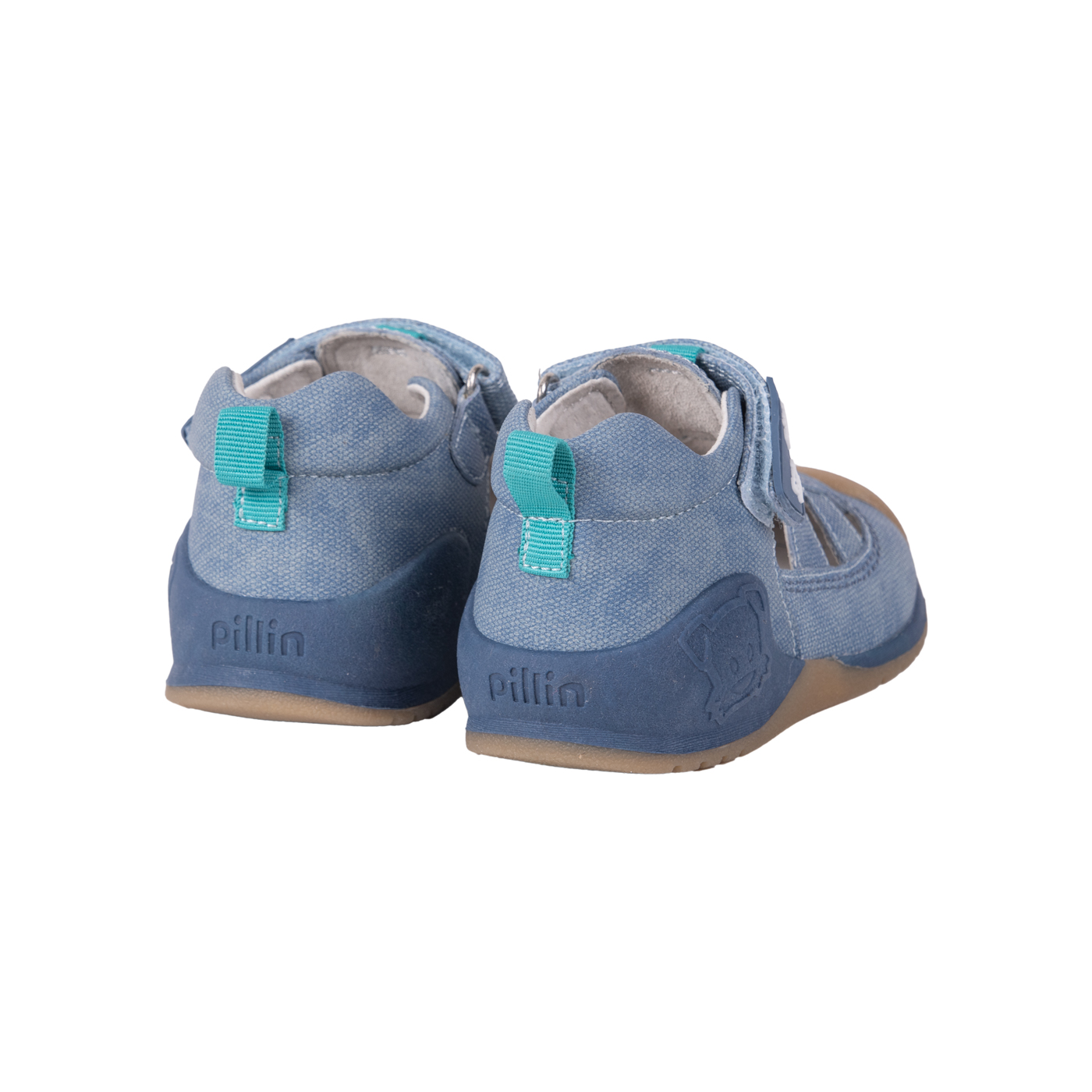 SANDALIAS NIÑO PILLÍN PASOS BEBE PZA205-24CEL CELESTE - 4