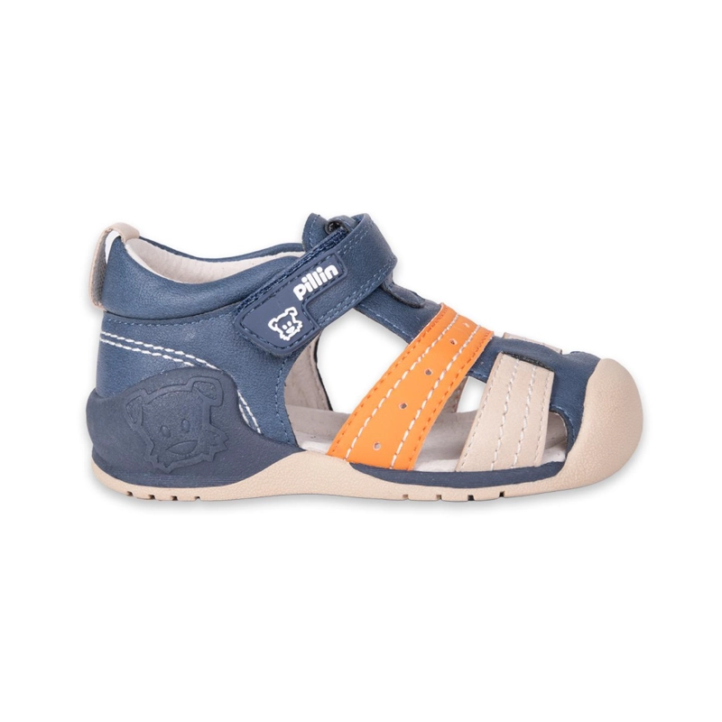 SANDALIAS NIÑO PILLÍN PASOS BEBE PZA204-24AZU AZUL - 2