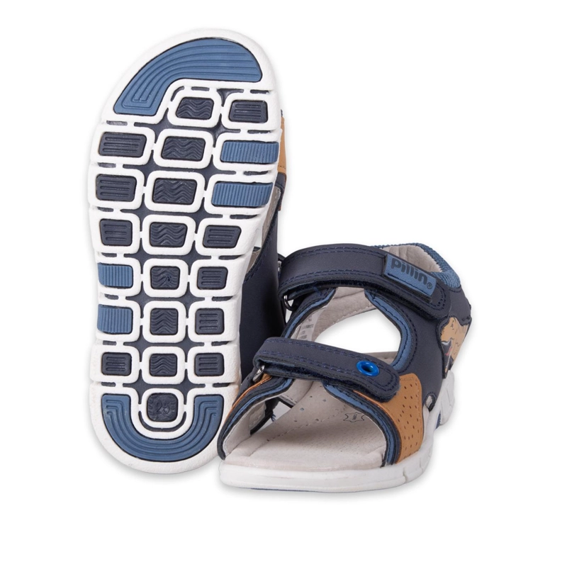SANDALIAS NIÑO PILLÍN BEBE PZA404-24AZU AZUL - 2