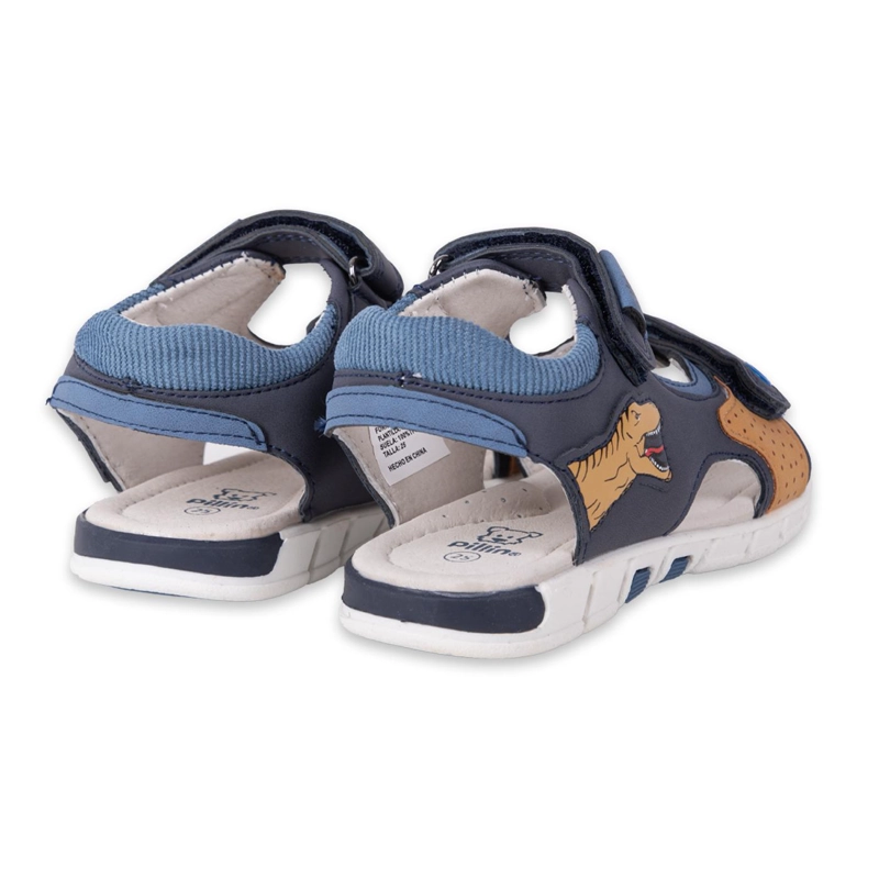 SANDALIAS NIÑO PILLÍN BEBE PZA404-24AZU AZUL - 4