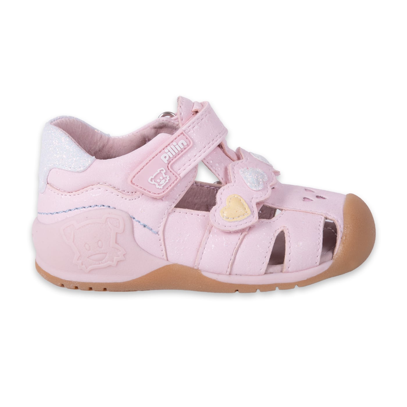 SANDALIAS NIÑA PILLÍN PASOS BEBE PZA201-24ROS ROSADO - 3