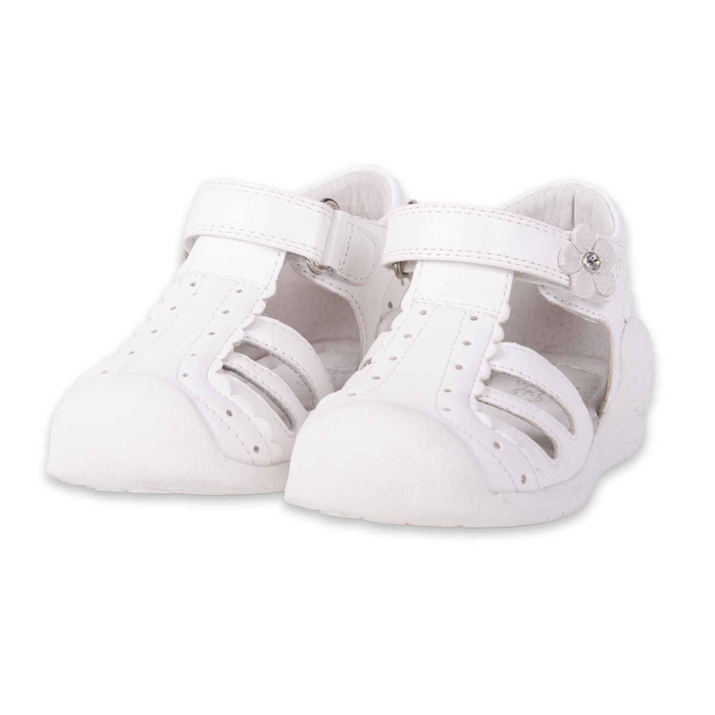 SANDALIAS NIÑA PILLÍN PASOS BEBE PZA202-24BCO BLANCO - 1