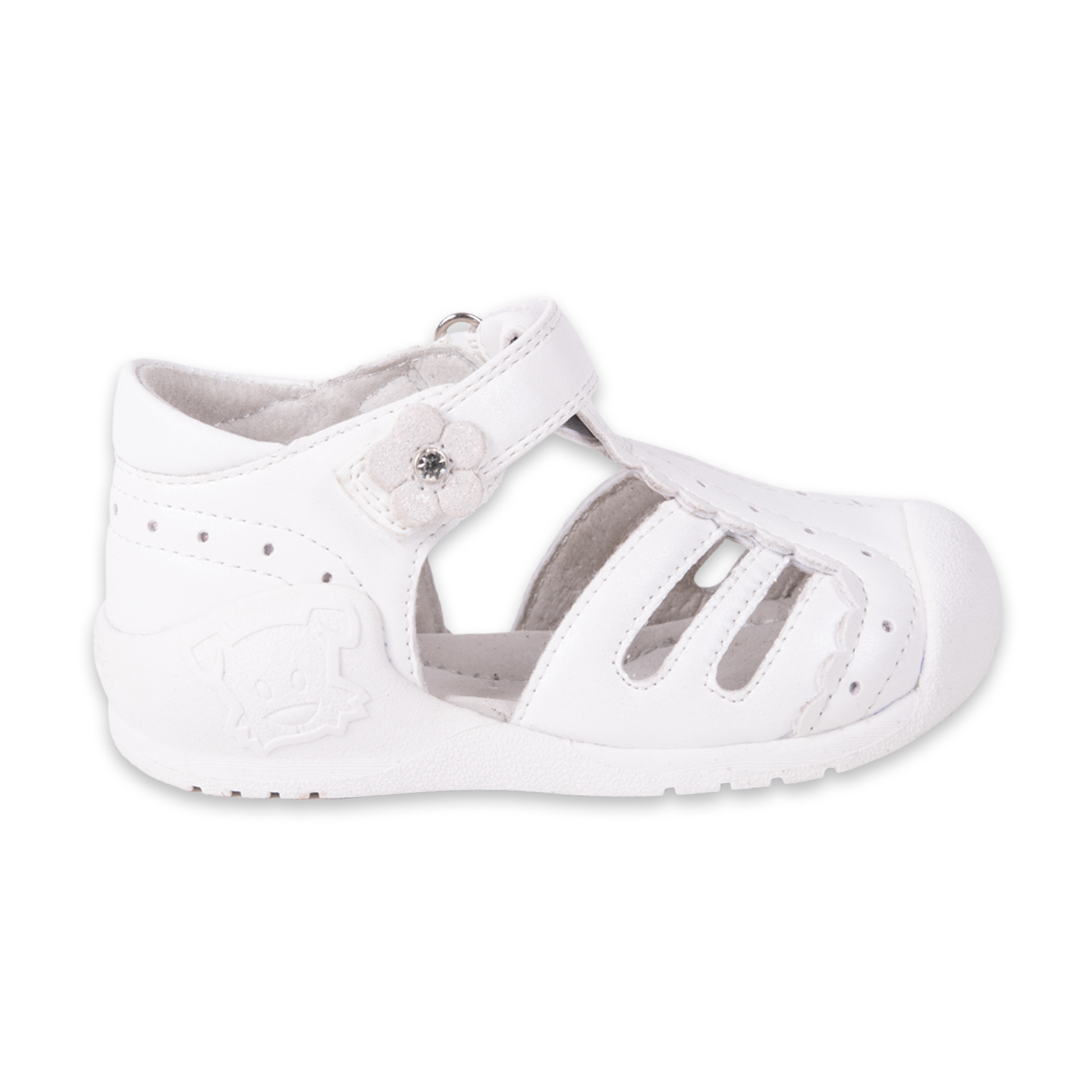 SANDALIAS NIÑA PILLÍN PASOS BEBE PZA202-24BCO BLANCO - 3