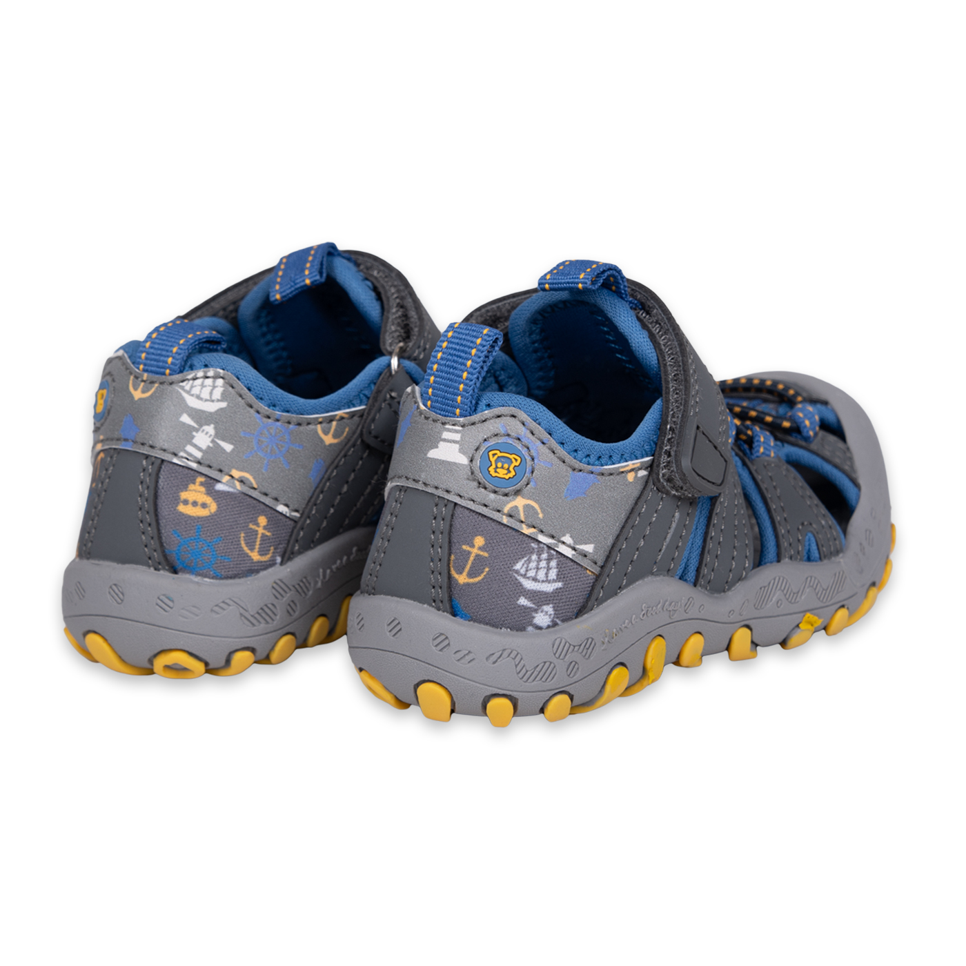 SANDALIAS NIÑO PILLÍN OUTDOOR BEBE PZA426-24GRI GRIS - 4