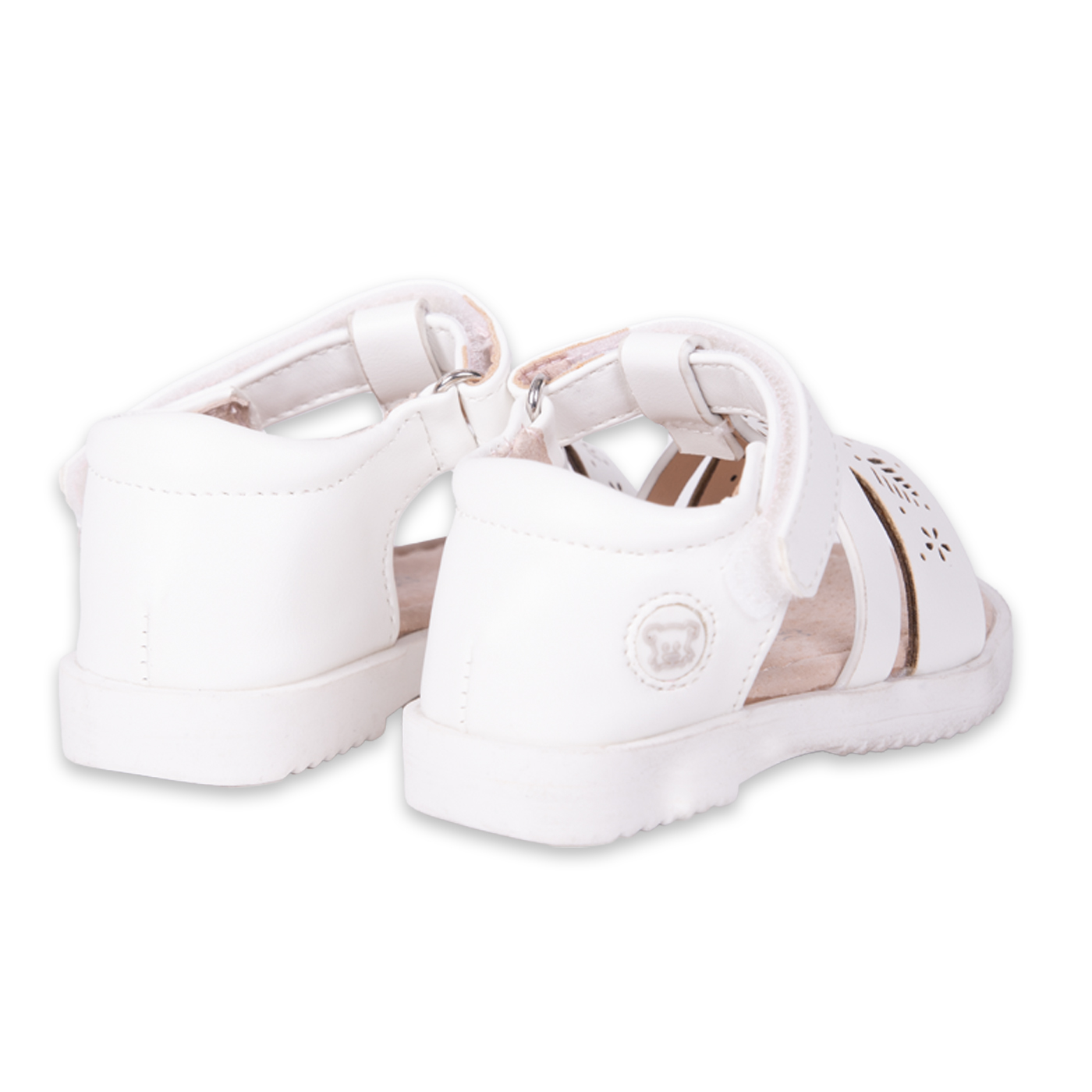 SANDALIAS NIÑA PILLÍN BEBE PZA401-24BCO BLANCO - 4