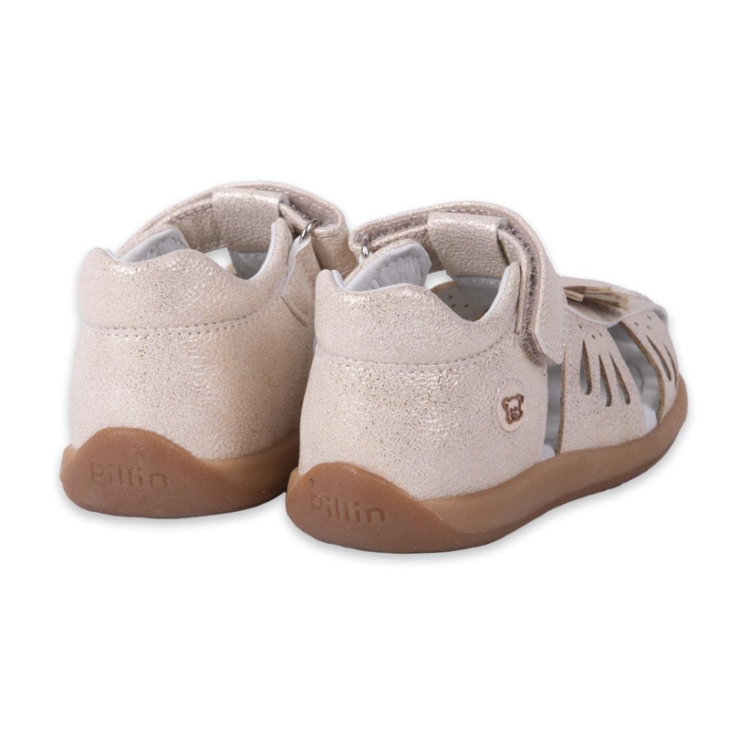 SANDALIAS NIÑA PILLÍN CLASICO BEBE PZA417-24DOR DORADO - 4