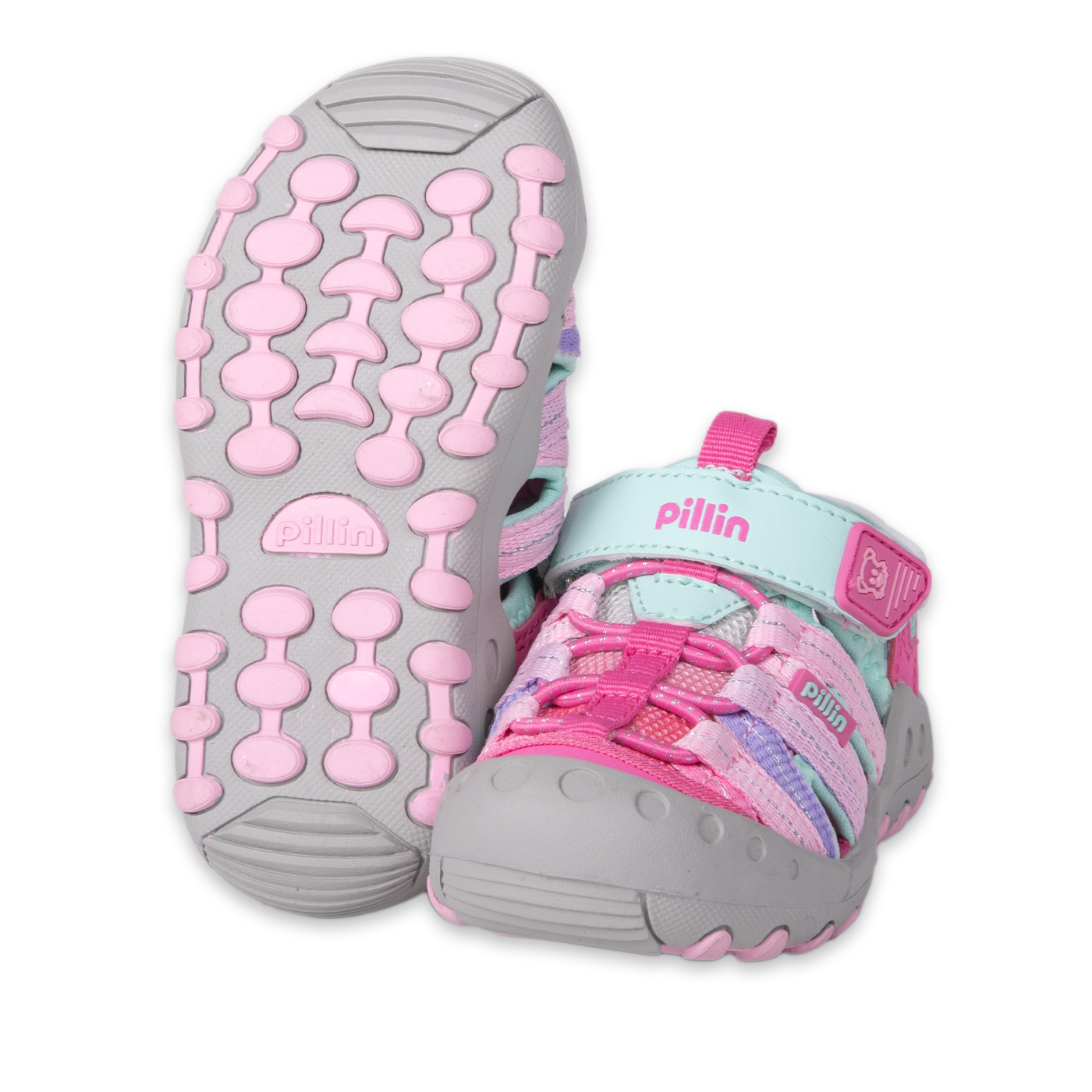 SANDALIAS NIÑA PILLÍN OUTDOOR BEBE PZA425-24FUC FUCSIA - 2