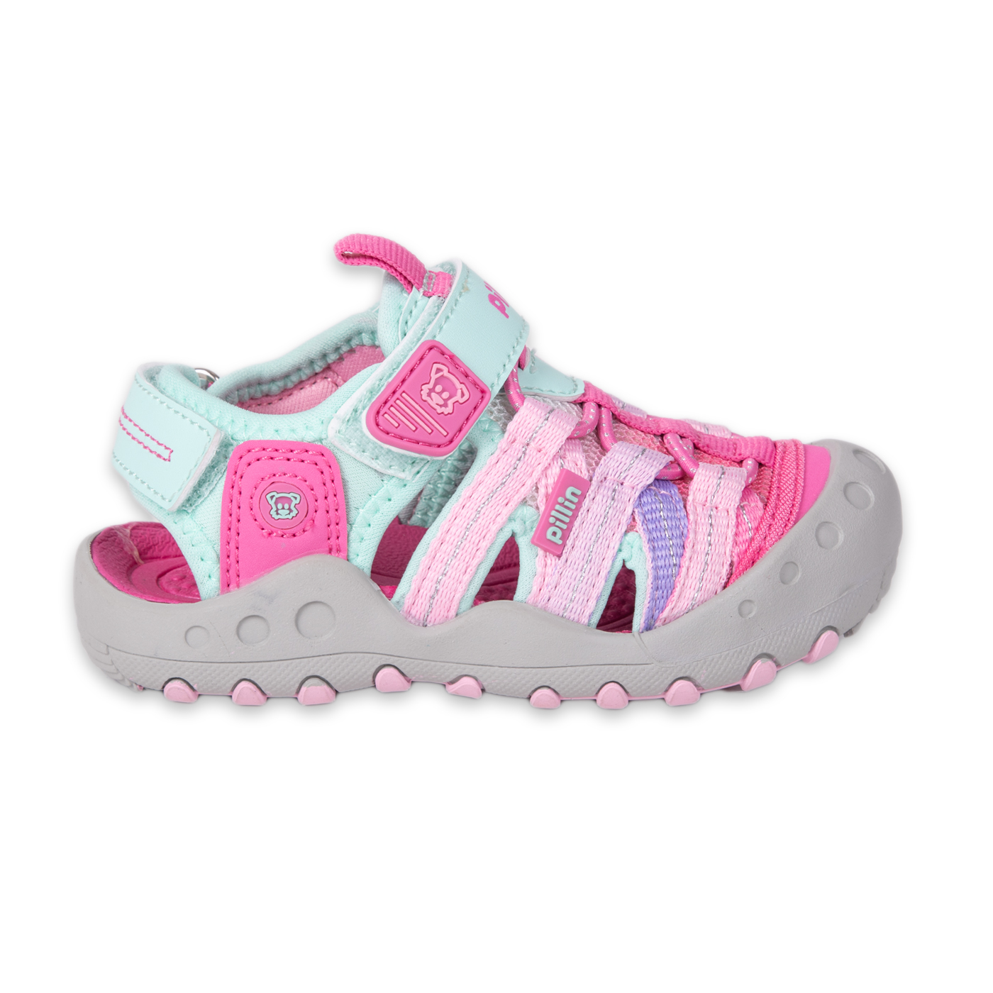 SANDALIAS NIÑA PILLÍN OUTDOOR BEBE PZA425-24FUC FUCSIA - 3