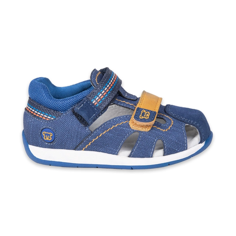SANDALIAS NIÑO PILLÍN CLASICO BEBE PZA423-24AZU AZUL - 3