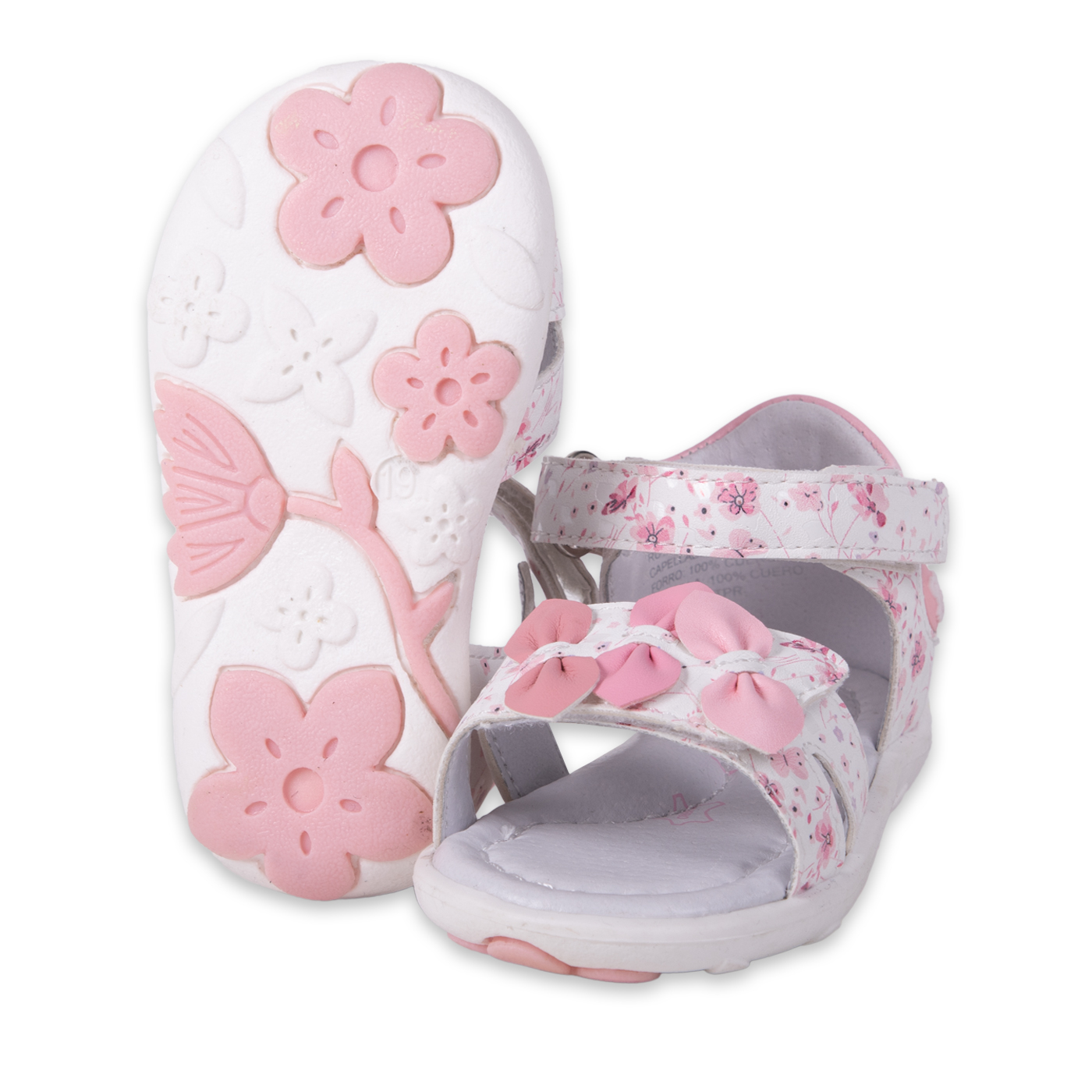 SANDALIAS NIÑA PILLÍN BEBE PZA403-24BCO BLANCO - 2