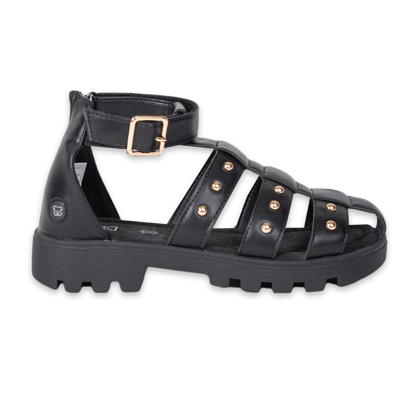 SANDALIAS NIÑA PILLÍN PZA408-24NEG NEGRO - 3