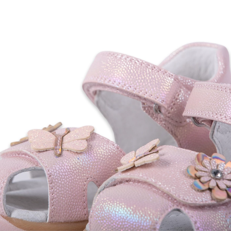 SANDALIAS NIÑA PILLÍN CLASICO BEBE PALO ROSA PZA419-24PRO - 5